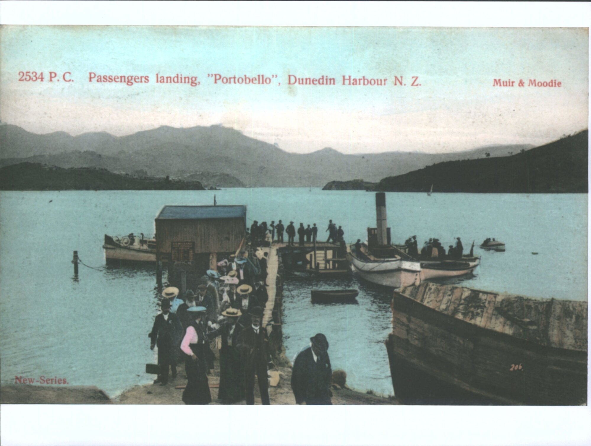 Passengers Landing, Dunedin Harbour