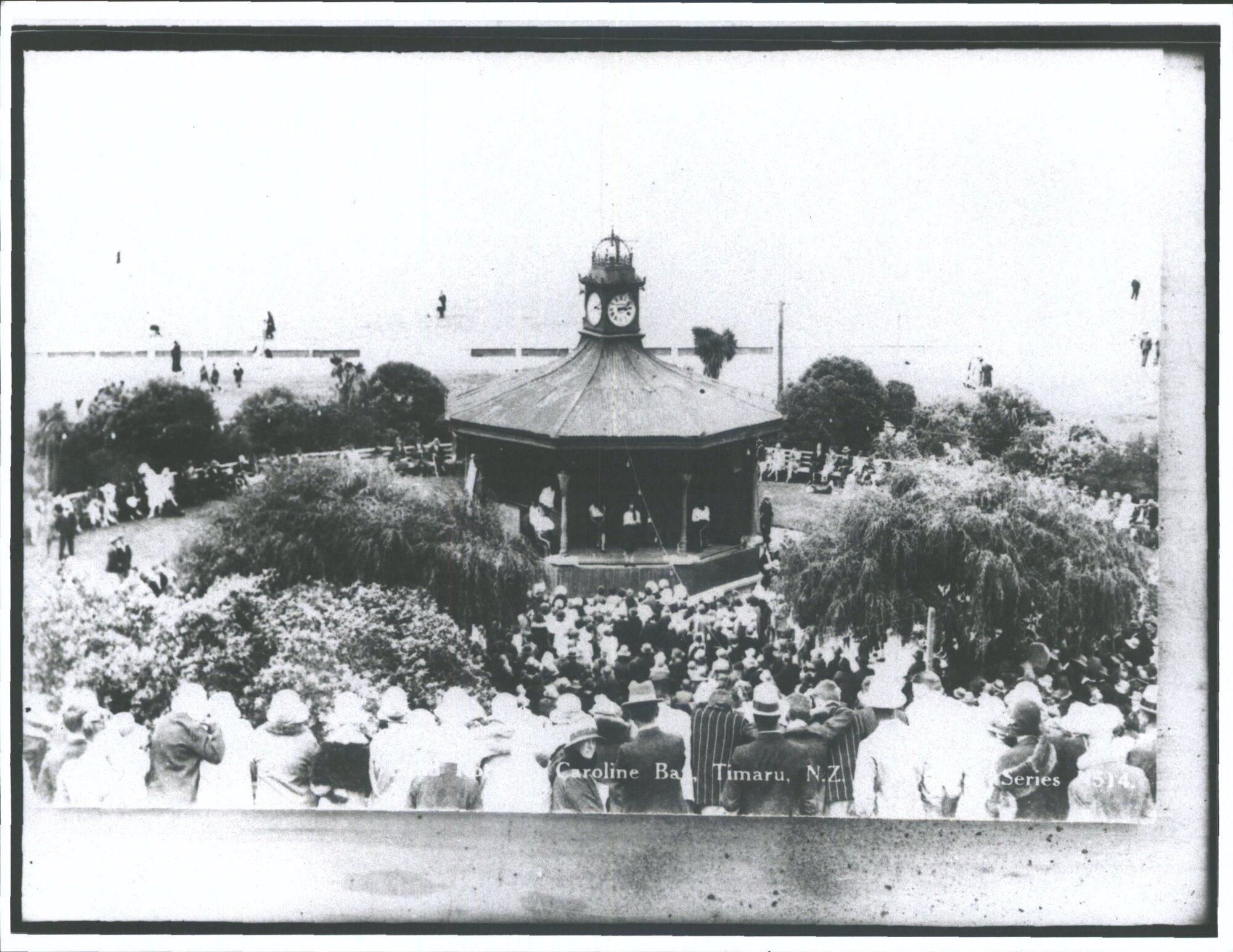 Band Rotunda, Caroline Bay, Timaru, N.Z.
