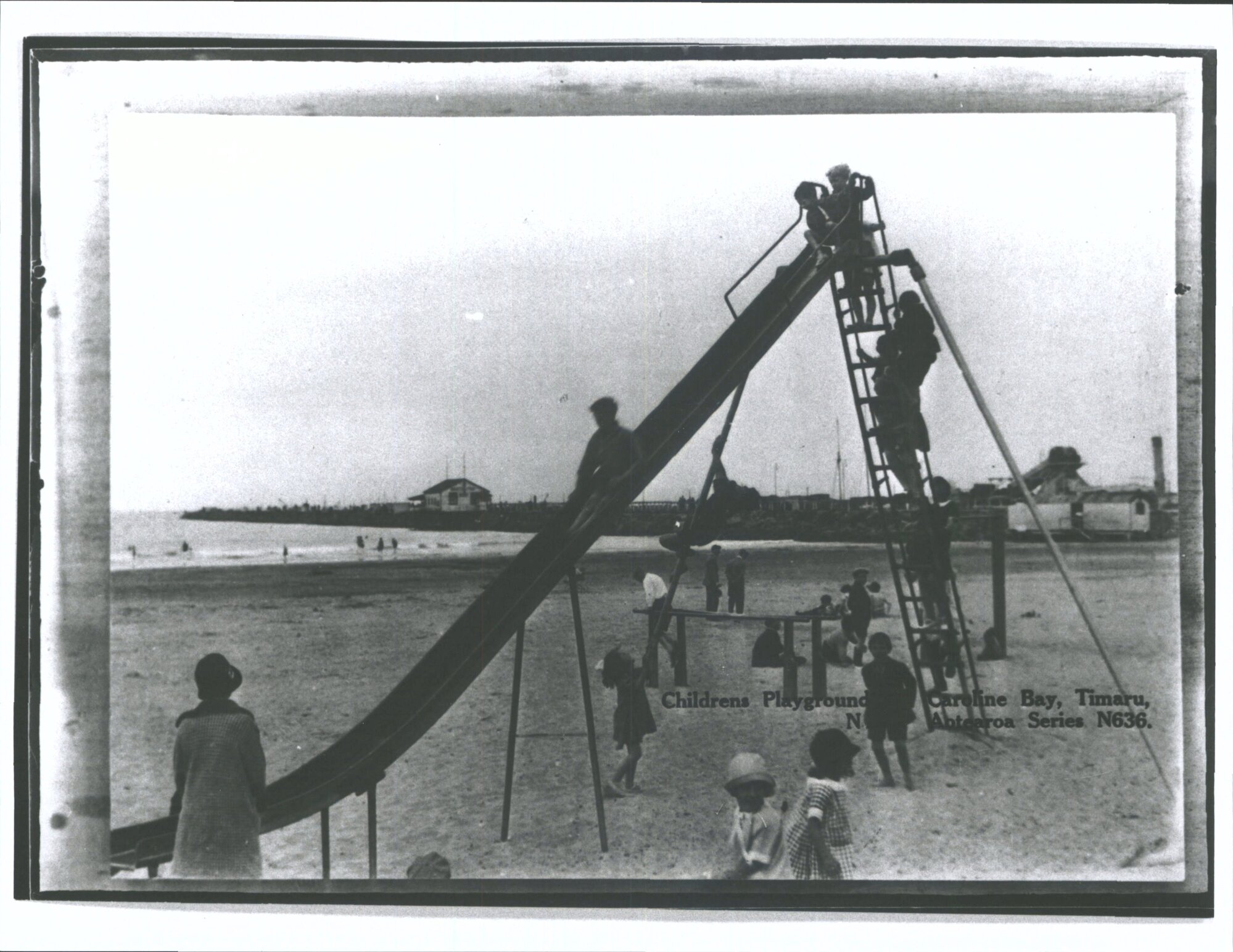 Childrens Playground, Caroline Bay, Timaru, N.Z.