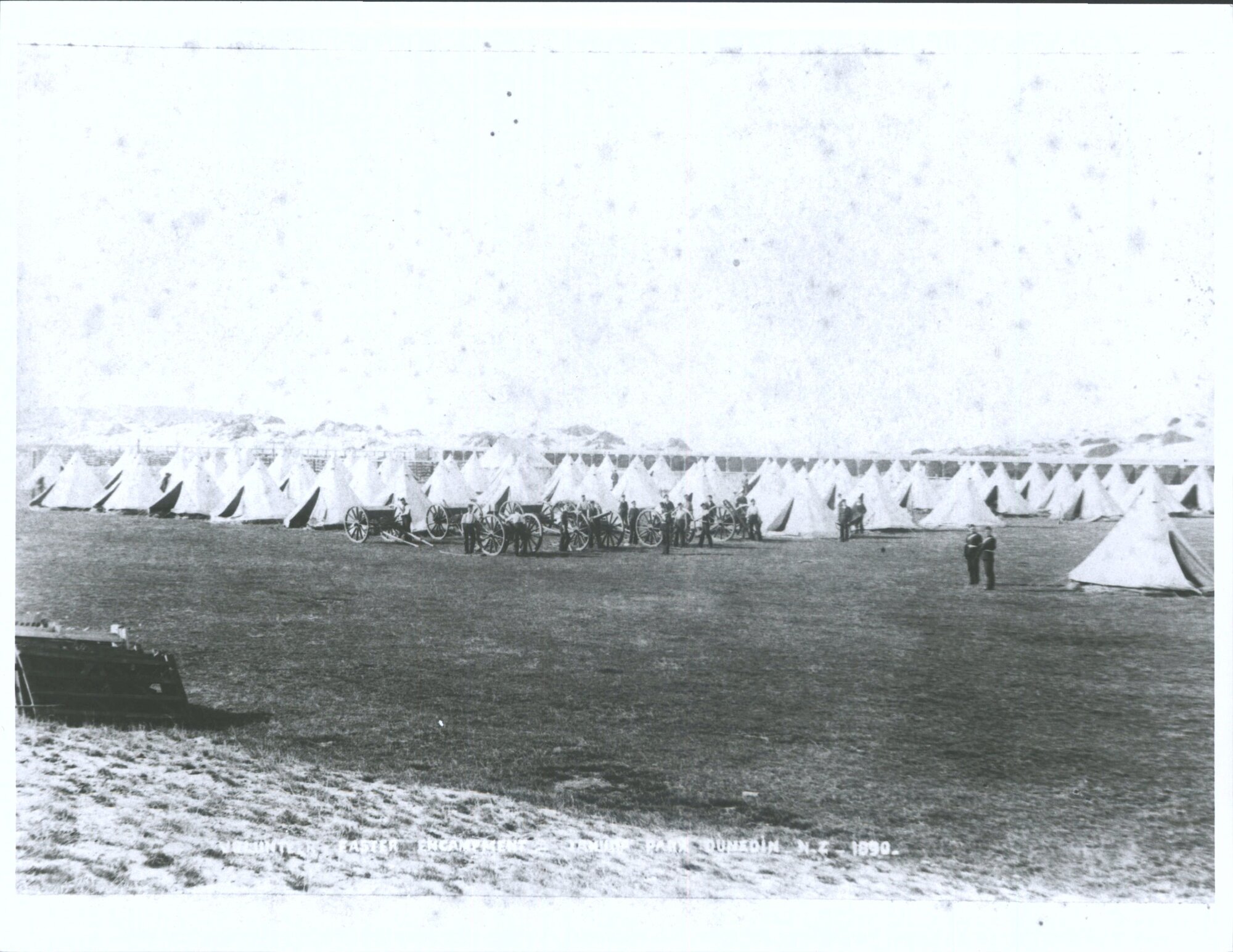 The camp, Tahuna Park, Easter