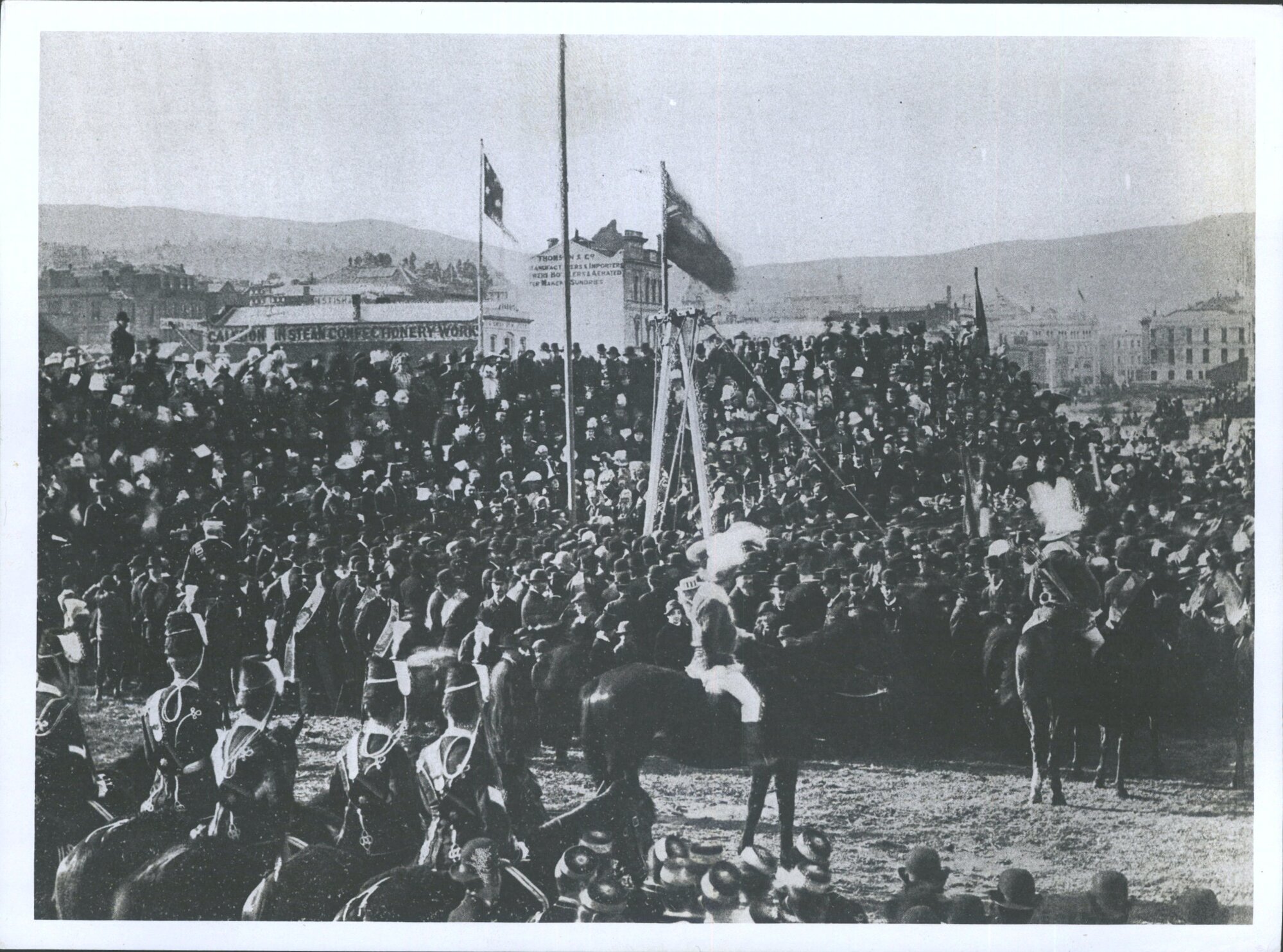 Otago Hussars at the N. Z. &amp; S.S.Exhibition