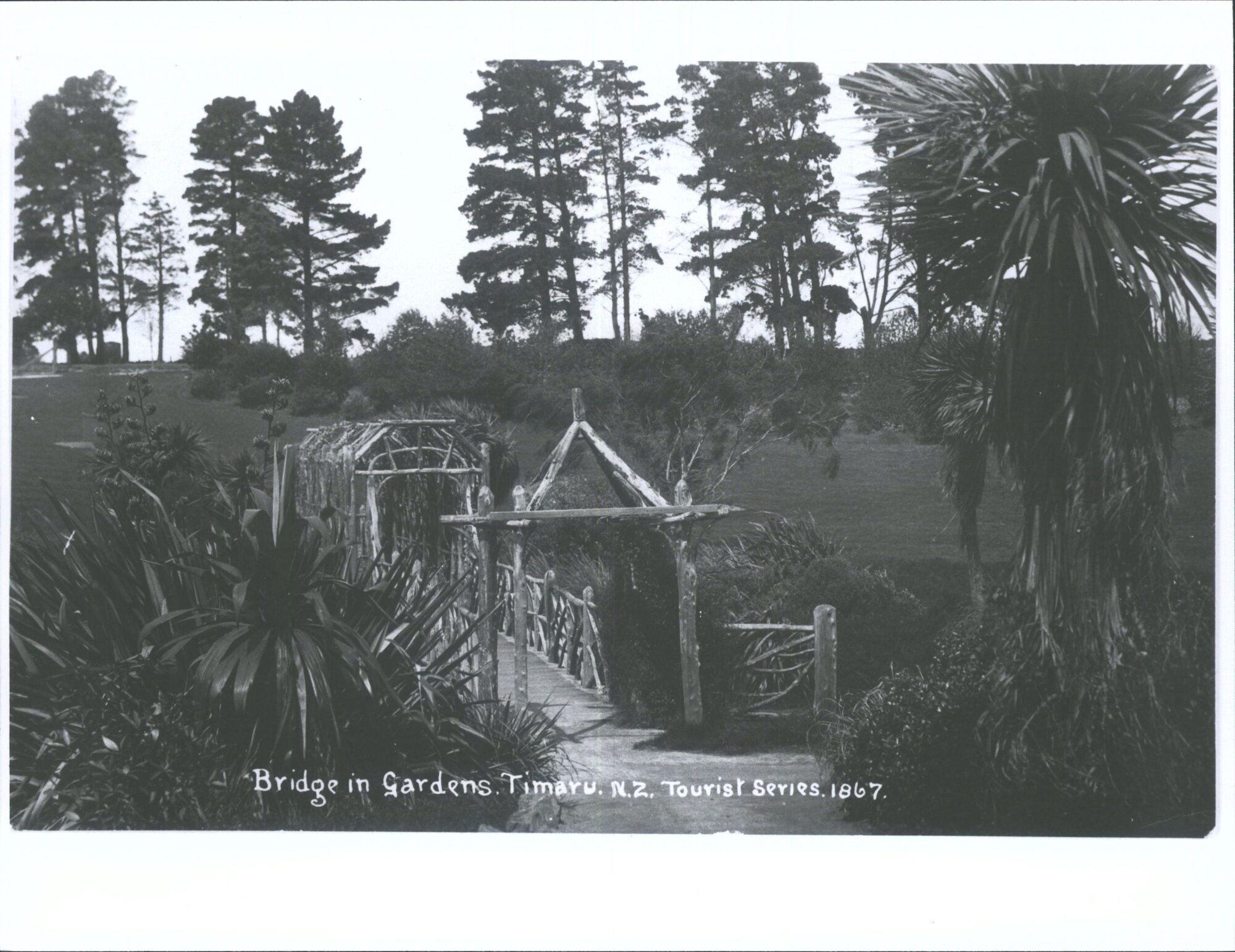 Bridge in Gardens, Timaru