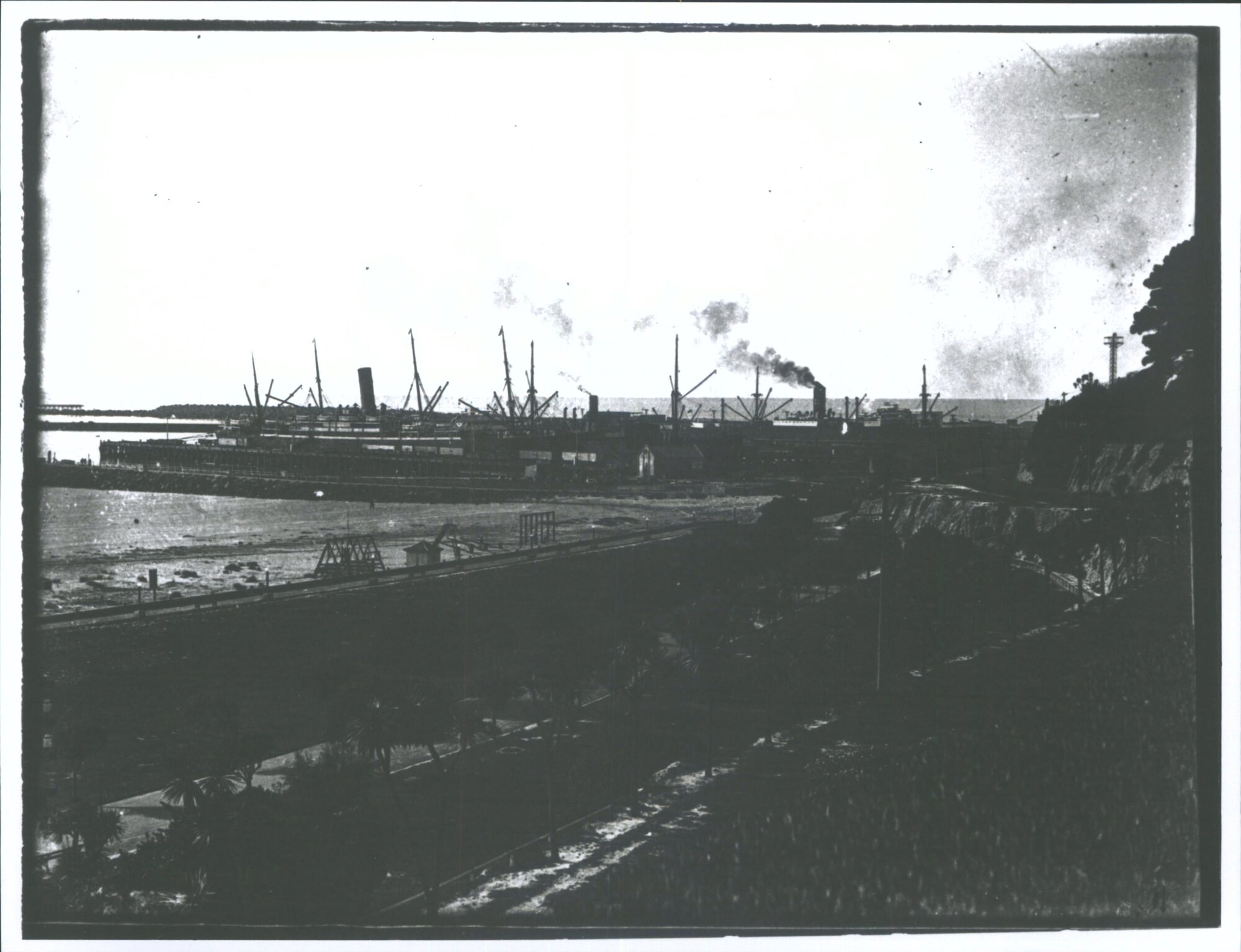 Ships in Timaru Harbour
