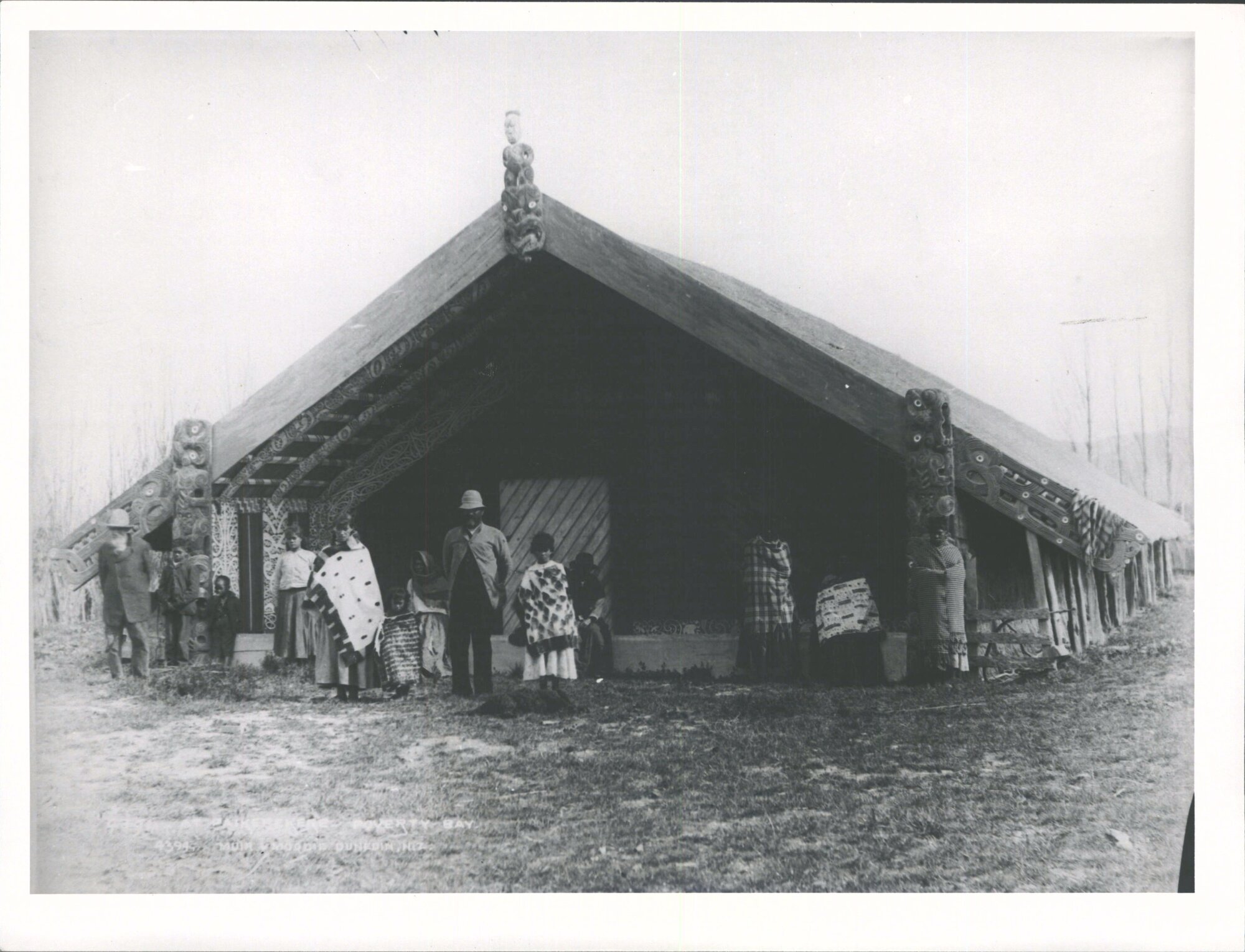 (Wharepuni &amp; Group) at Paikerekere Poverty Bay