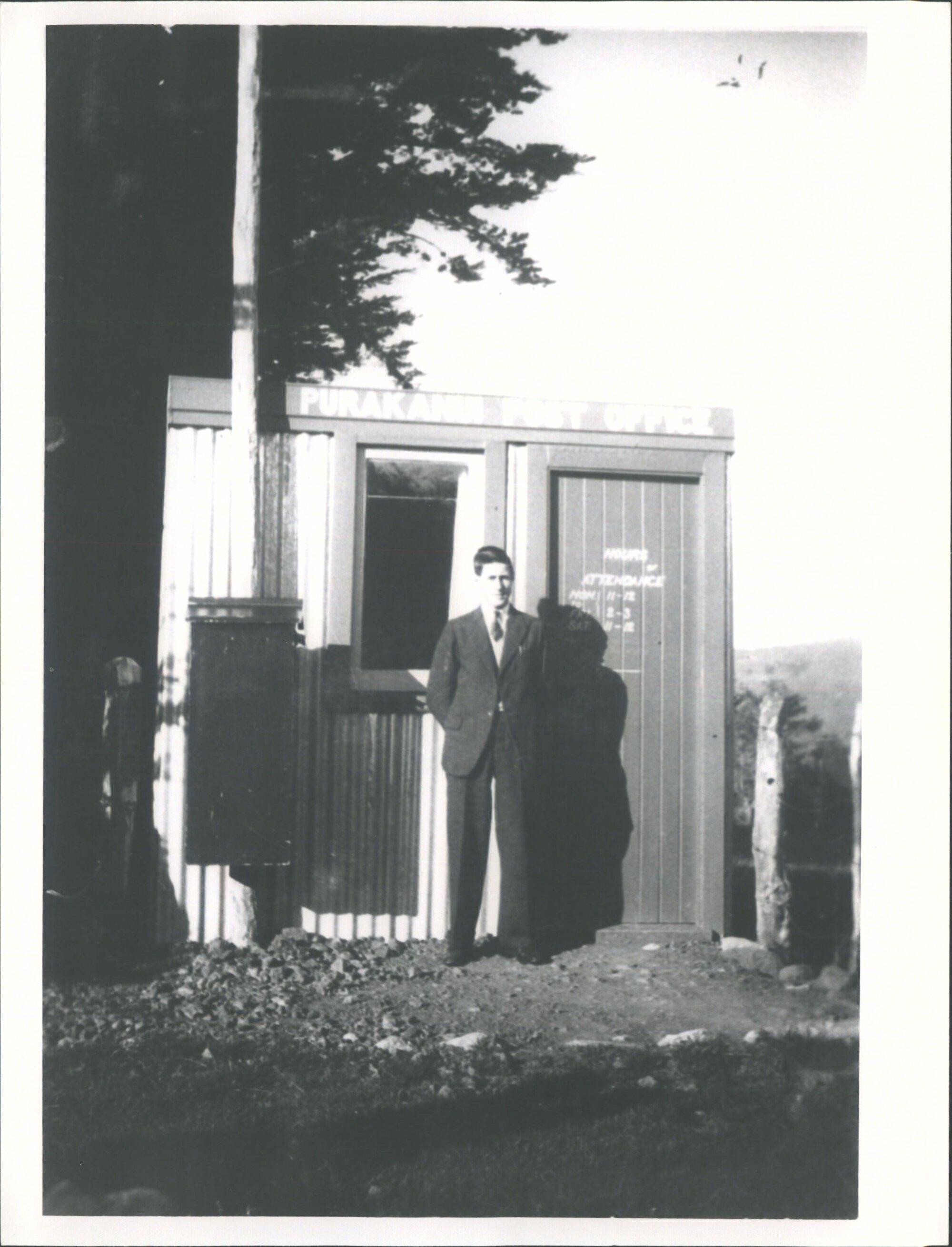 Post Office erected 1939 Sep &amp; phone was open 2 hours a day