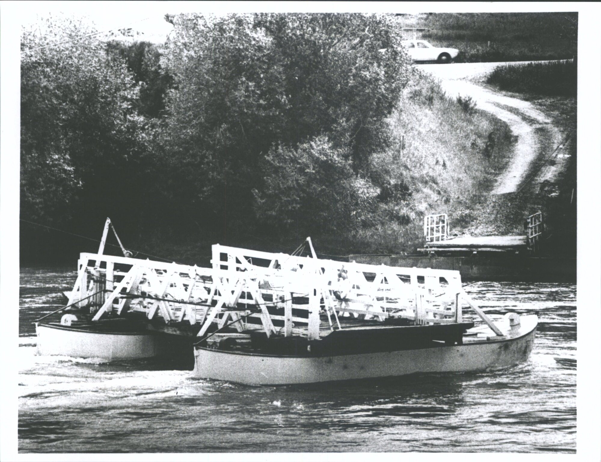 Punt at Tuapeka Mouth