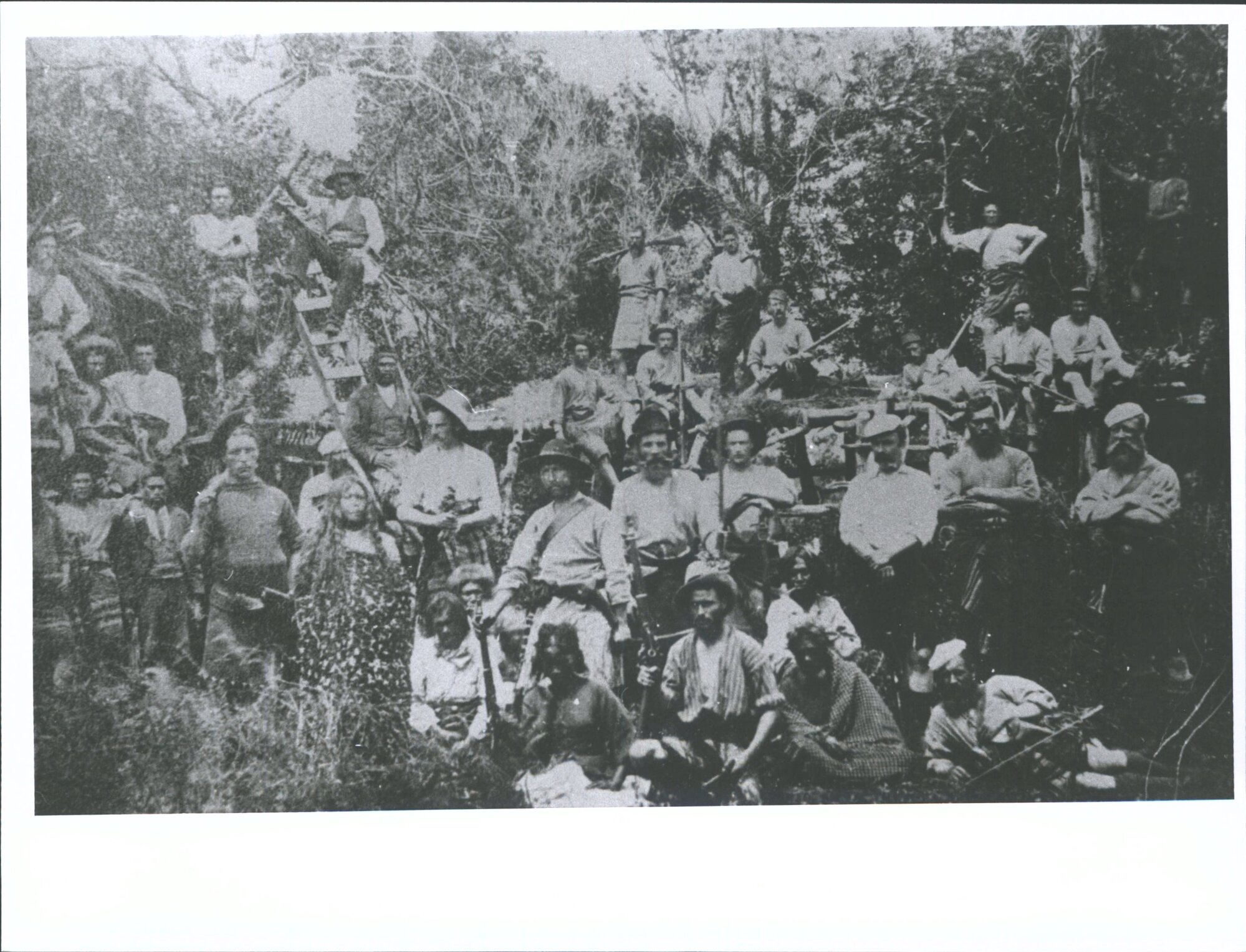 Constabulary, Waihi Redoubt, Taranaki