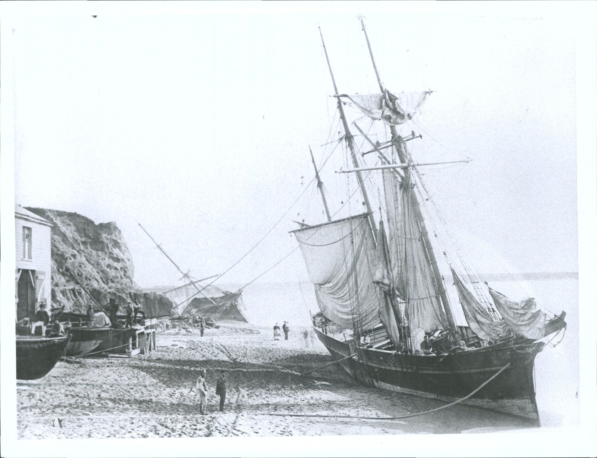 Duke of Edinburgh, ashore at Timaru, August 1873