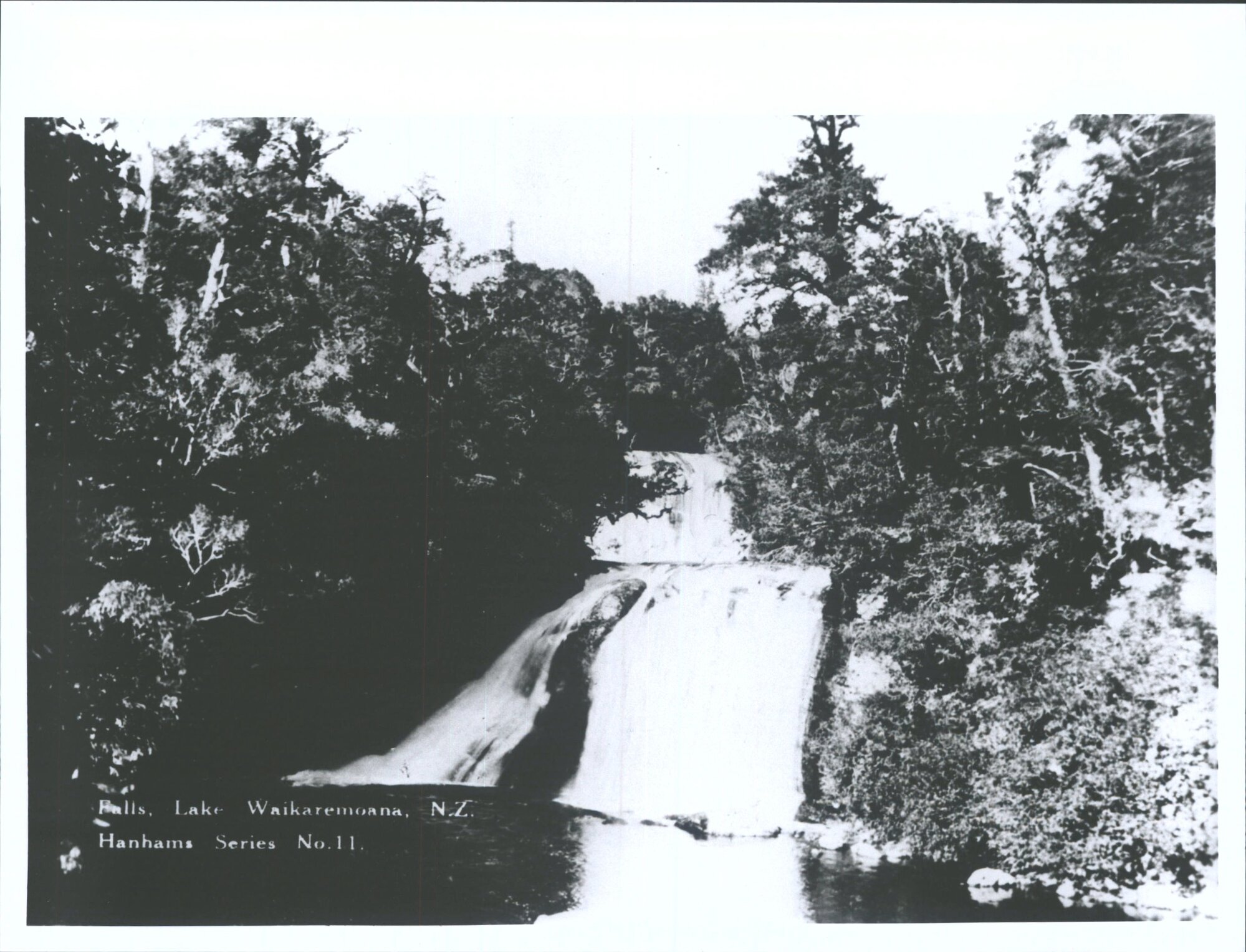 Falls, Lake Waikaremoana, N.Z.