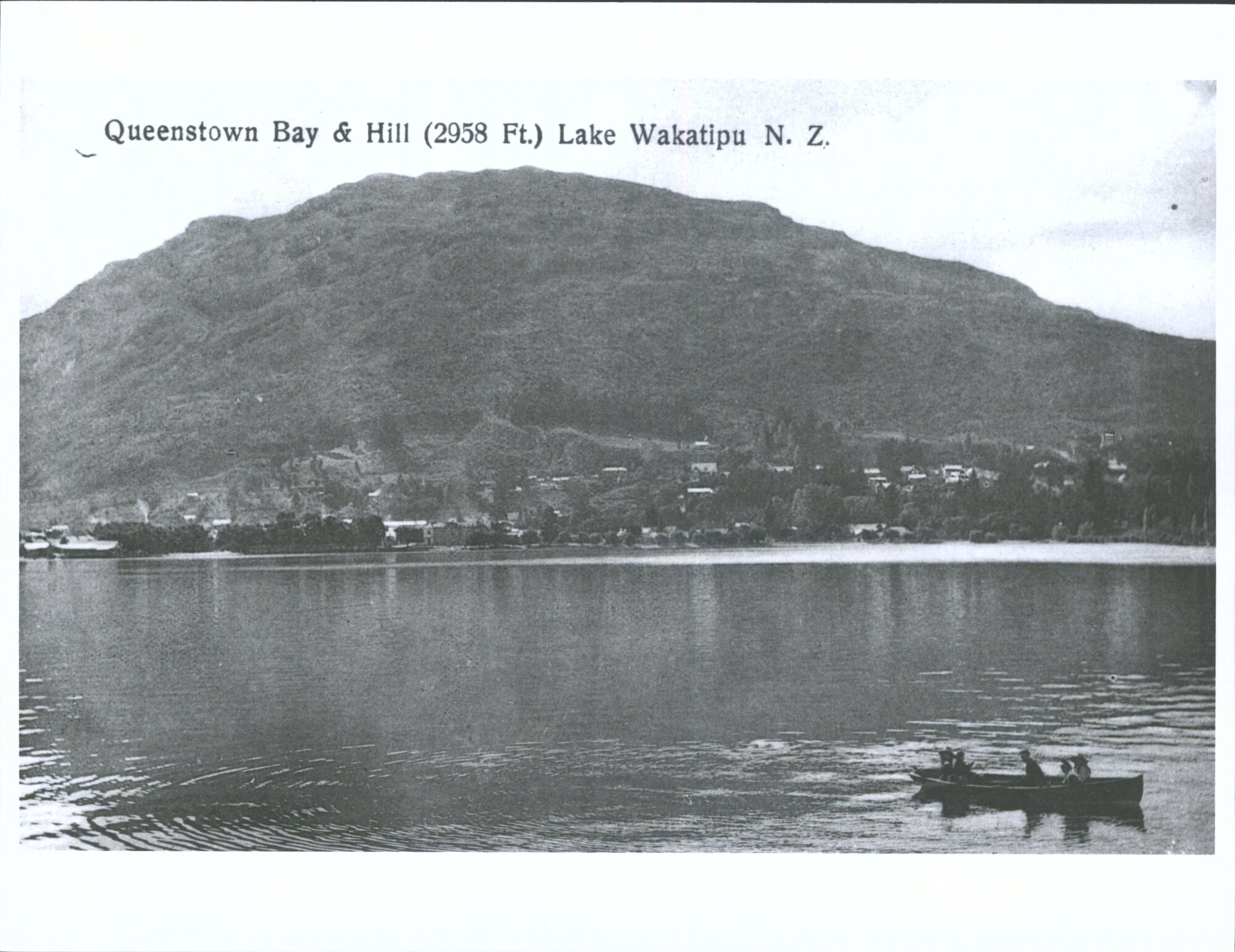 Queenstown Bay &amp; Hill (2958Ft) Lake Wakatipu