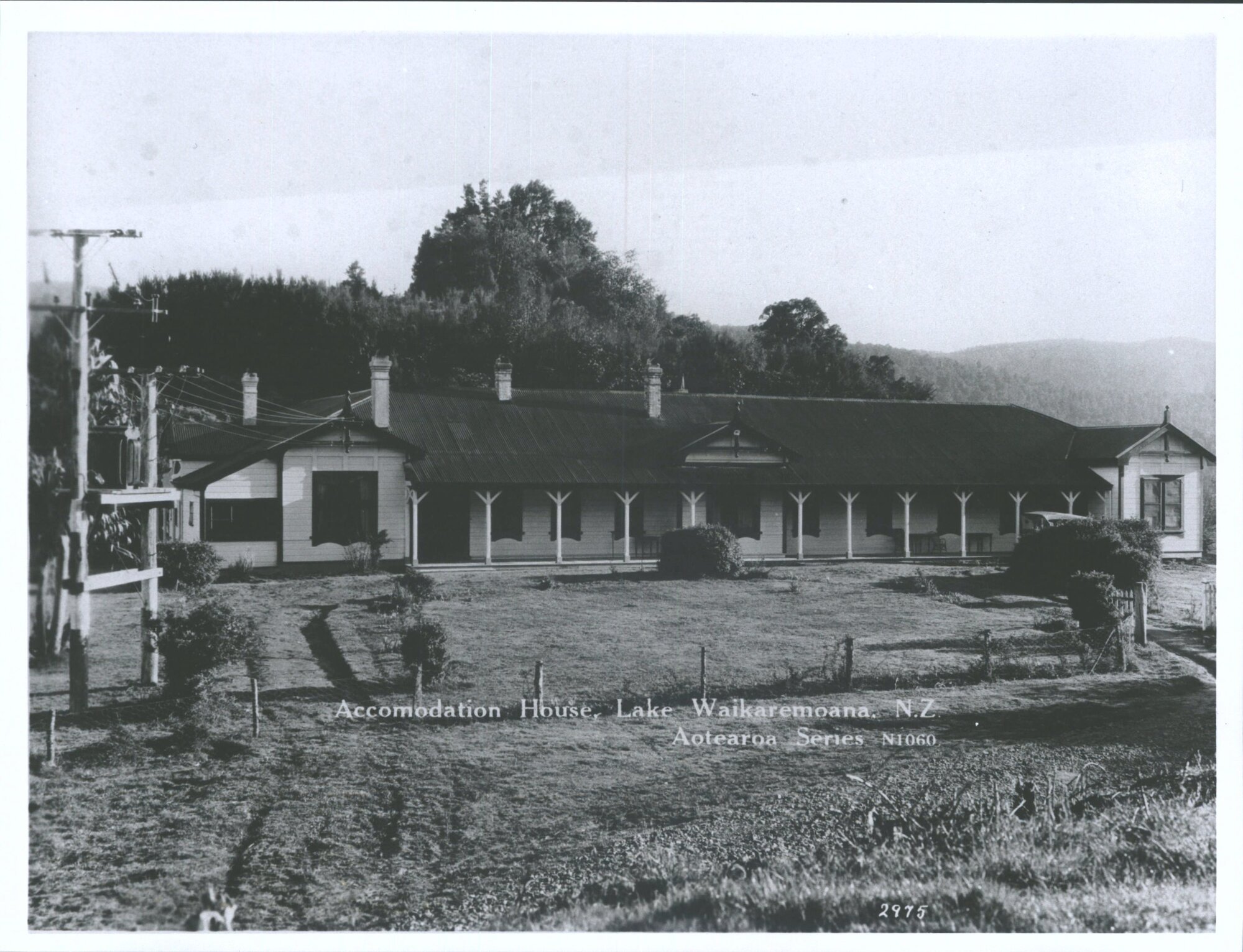 Accomodation House, Lake Waikaremoana, N.Z.