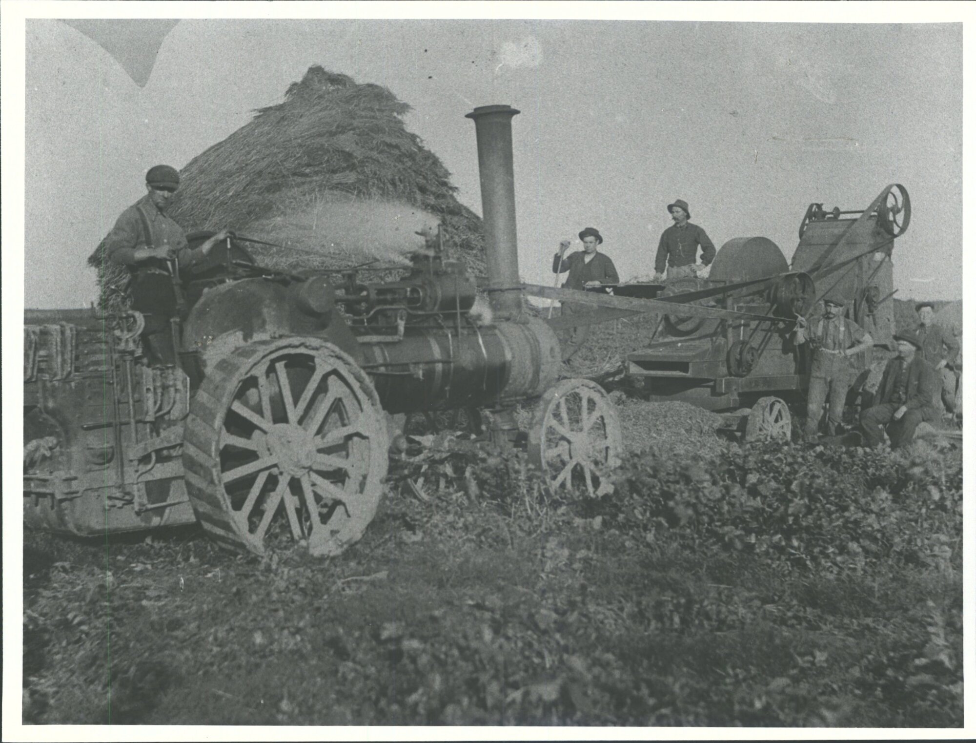 Nesbit MacIntoshs' traction engine &amp; chaff cutter