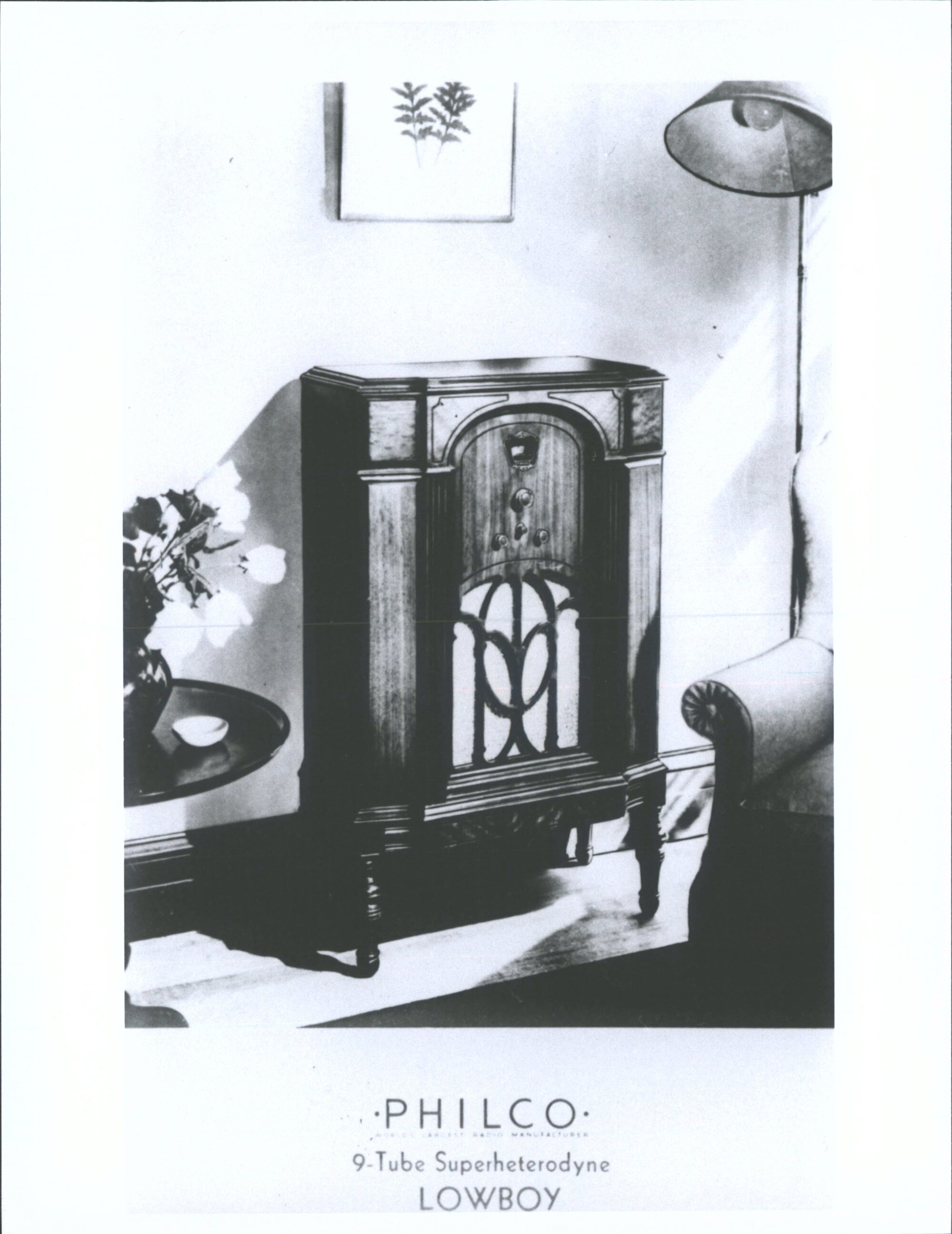 Philco 19-Tube Superheterodyne Lowboy