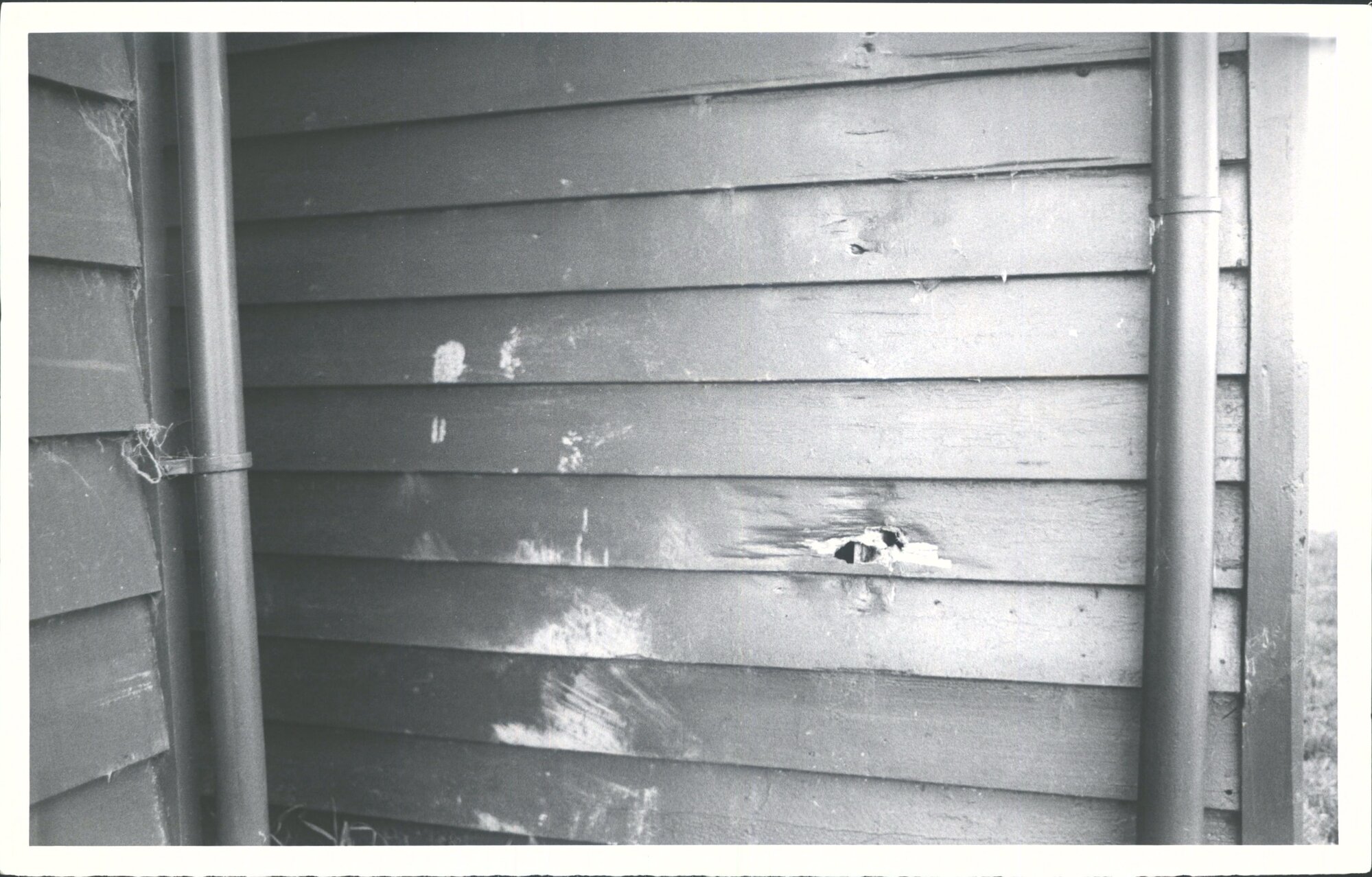 Wall of house at John Jones' farm