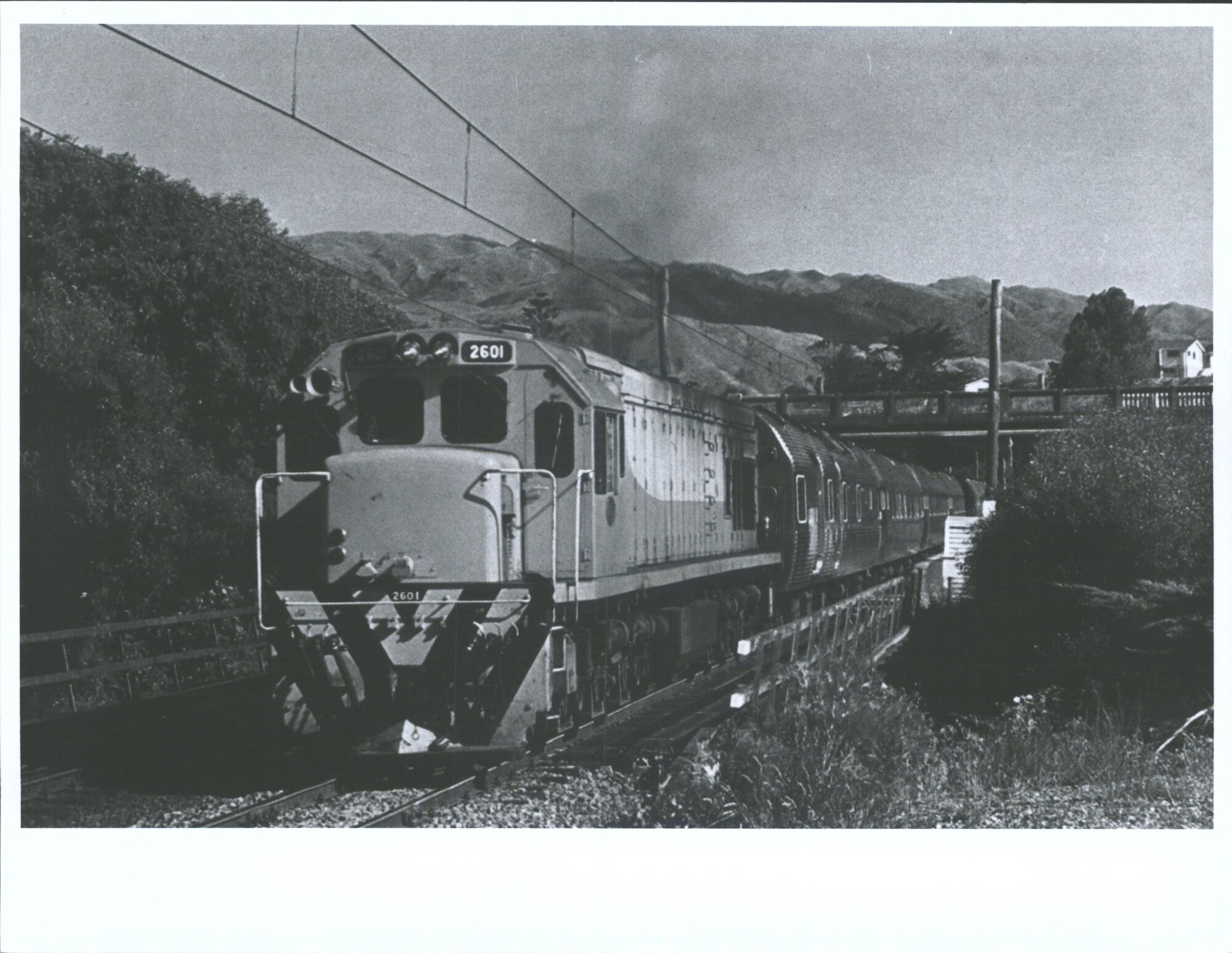 "Silver Star" no 2601 at Takapu Road