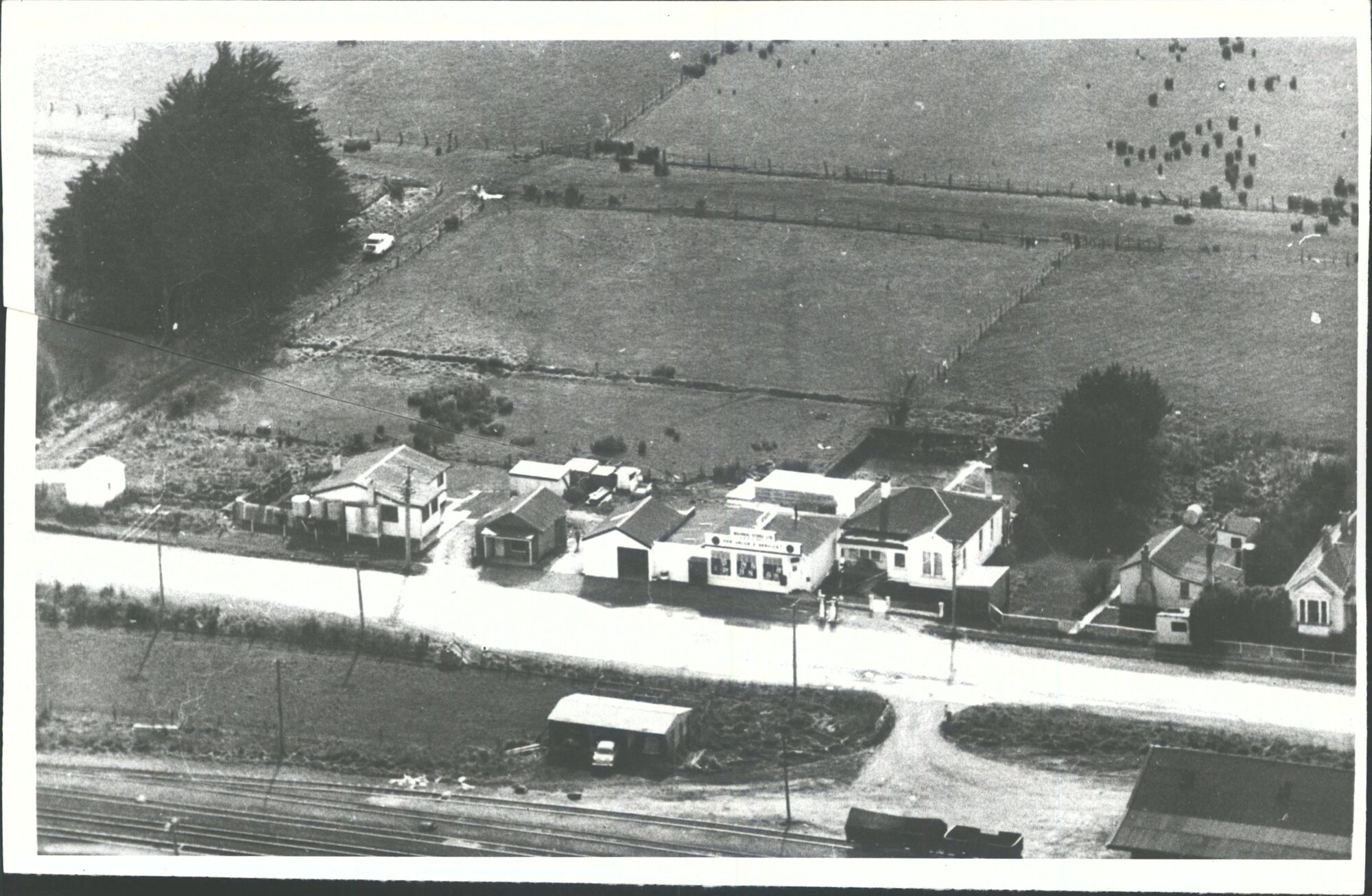 Aerial view of Waipahi Township