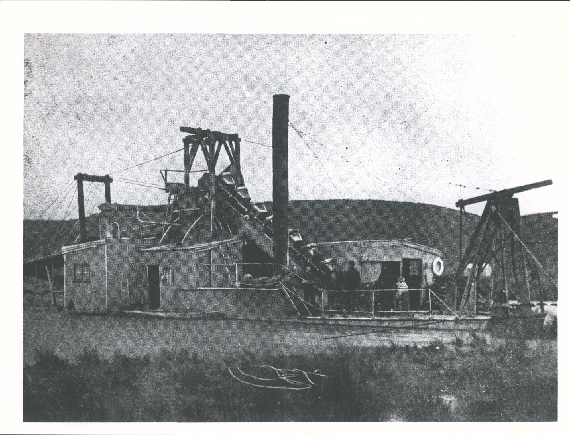 Golden Shore Gold Mining Co's Dredge, Waipori