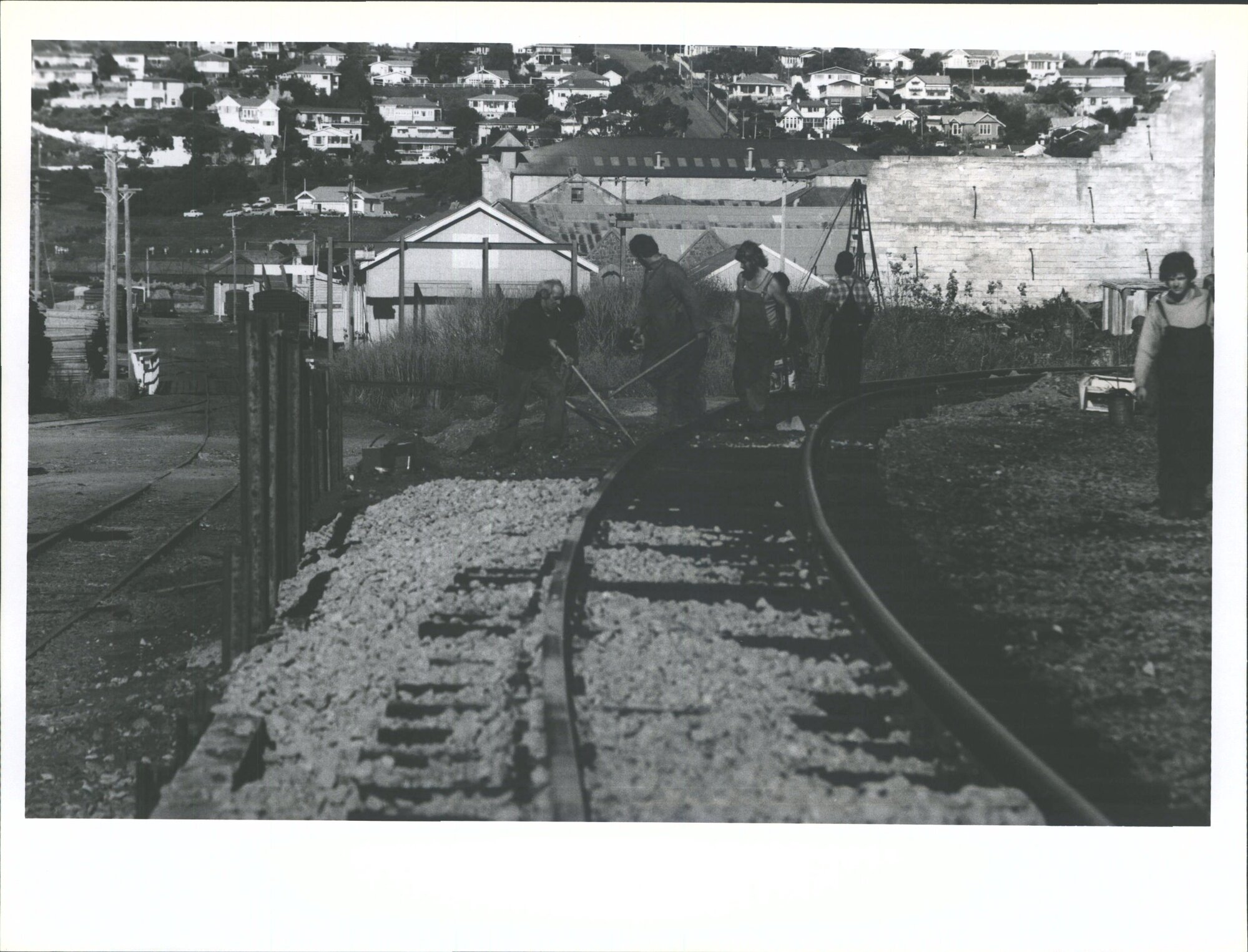 Construction of new railway viaduct