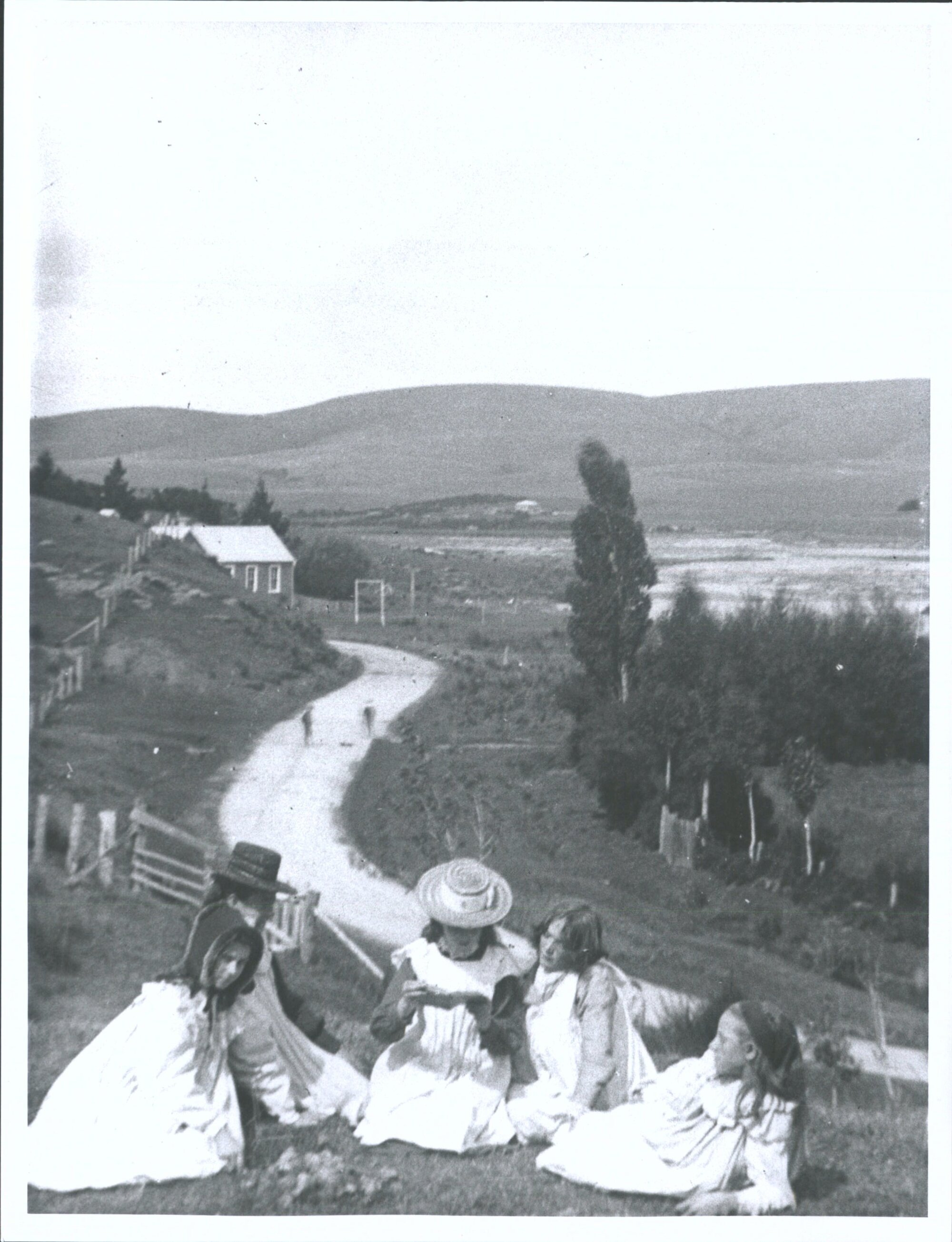 Waipori School from near Roman Catholic Church