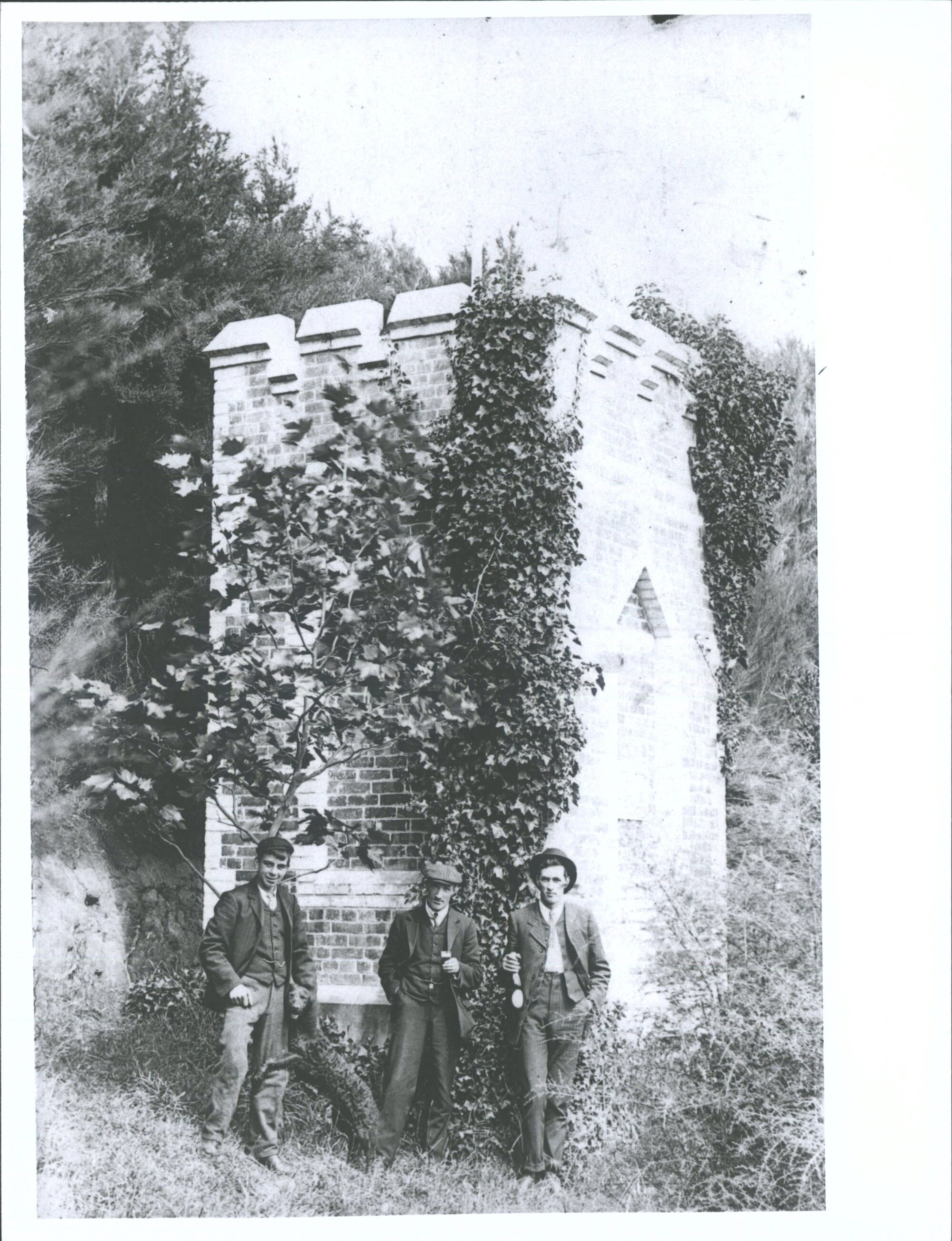 Unidentified Group and dog