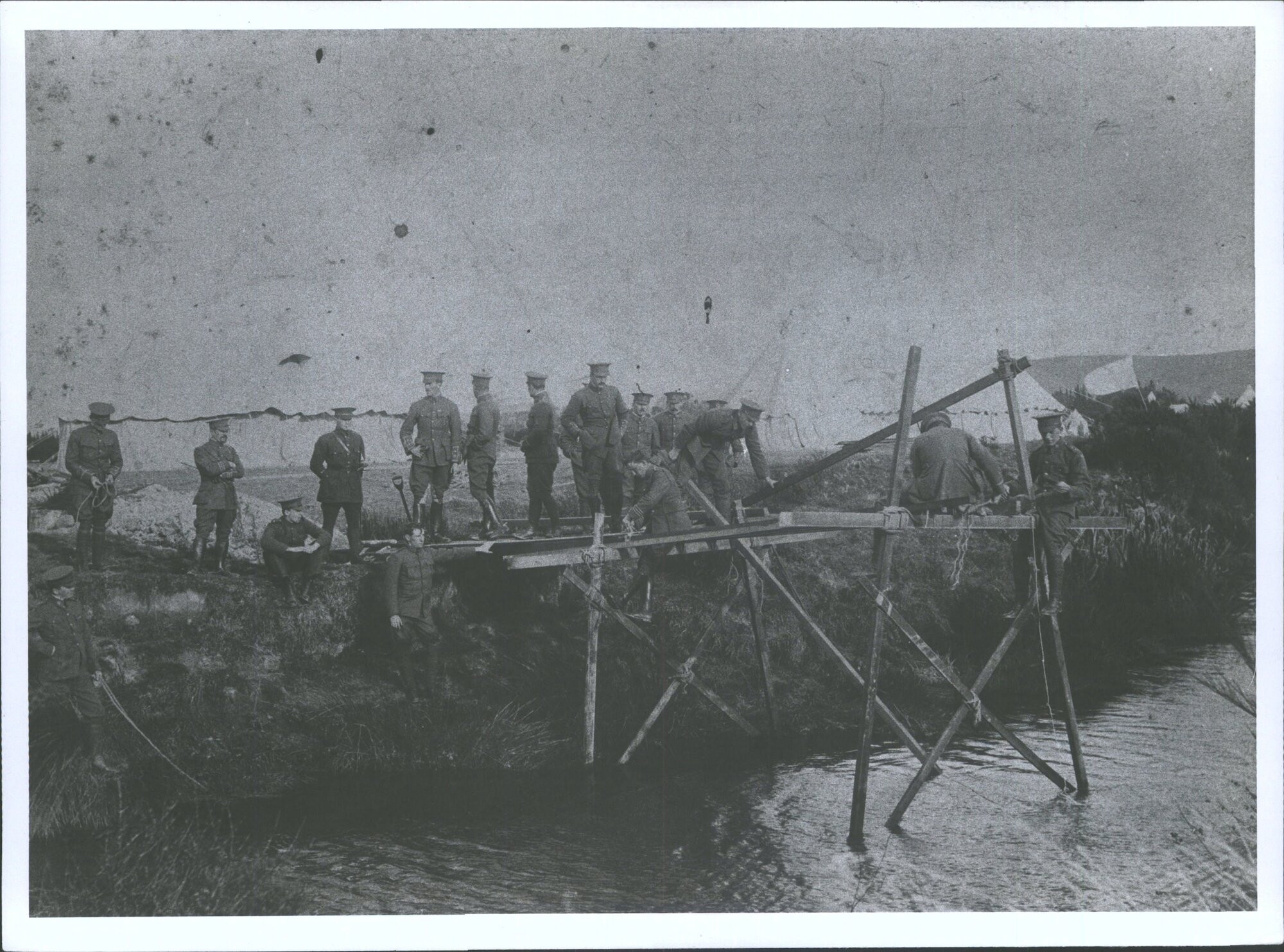 Bridge Building Exercise, Territorial Army Camp