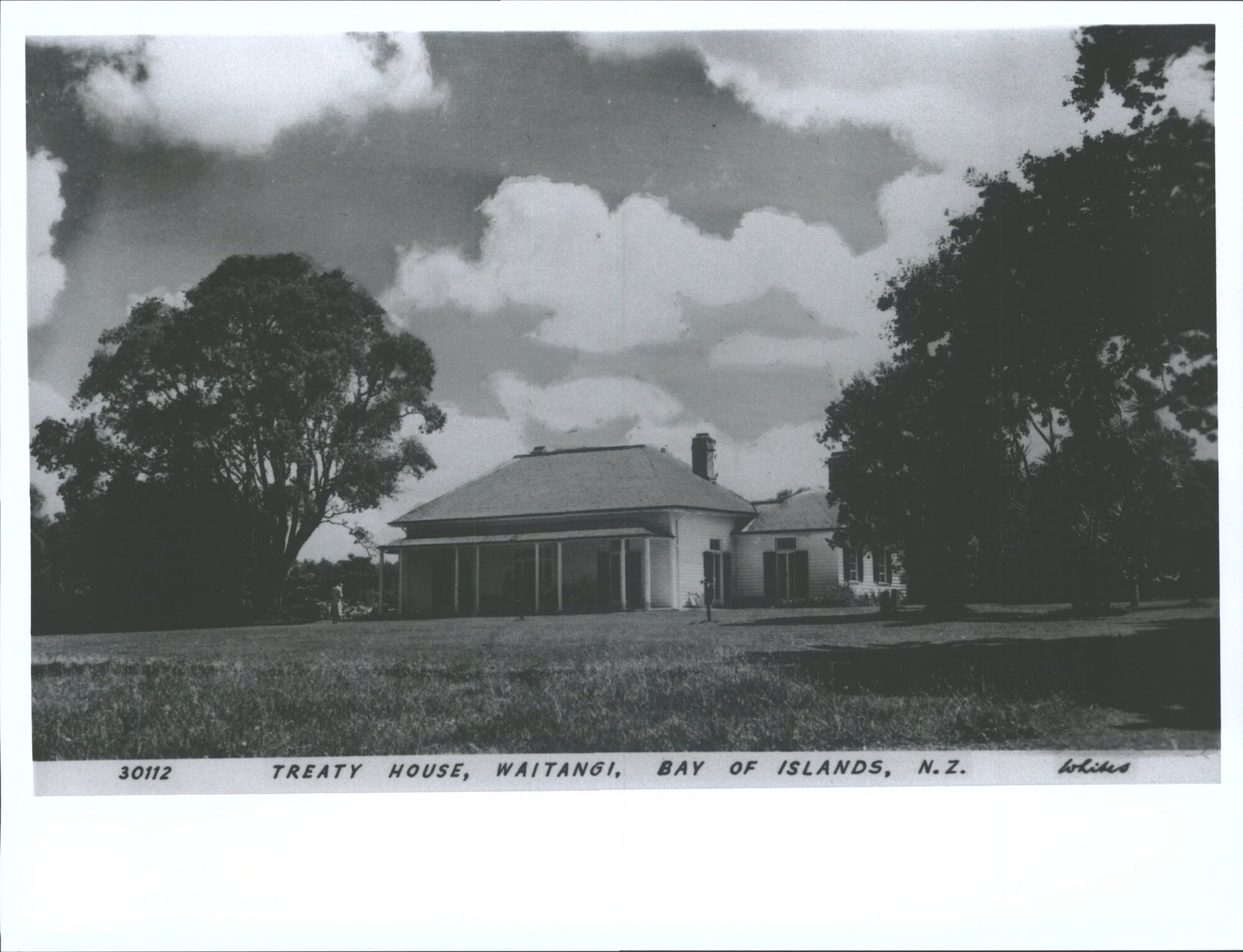 Treaty House, Waitangi Bay, Bay of Islands, N.Z.