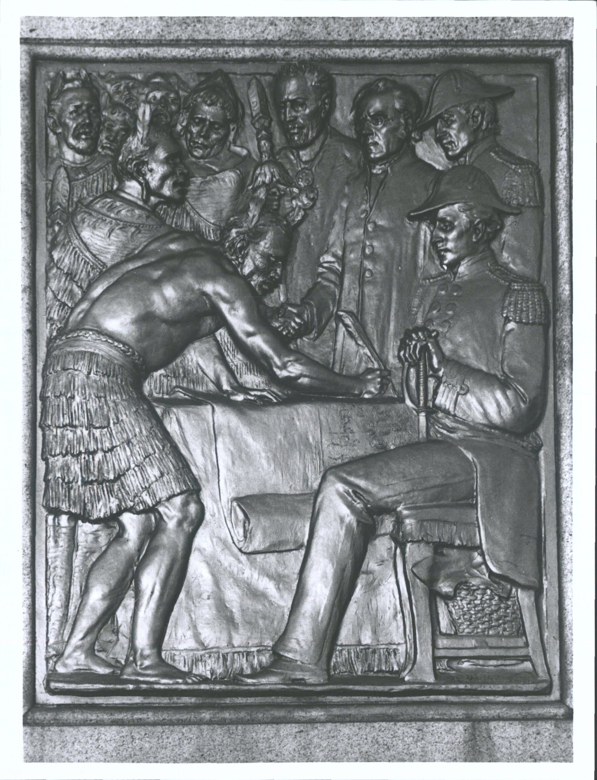 The Signing of the Treaty of Waitangi on Feb 6 1840