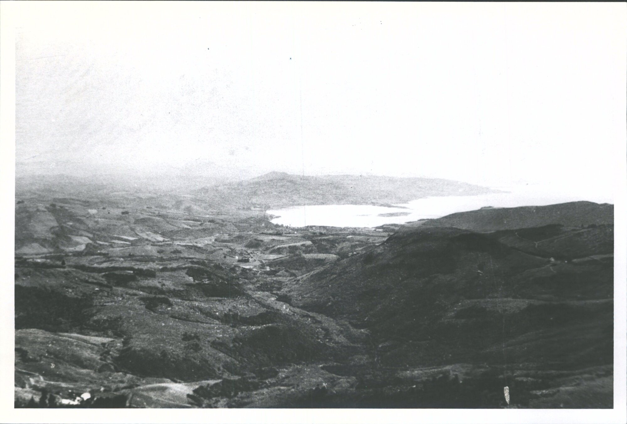 Blueskin Bay from Mt Cargill