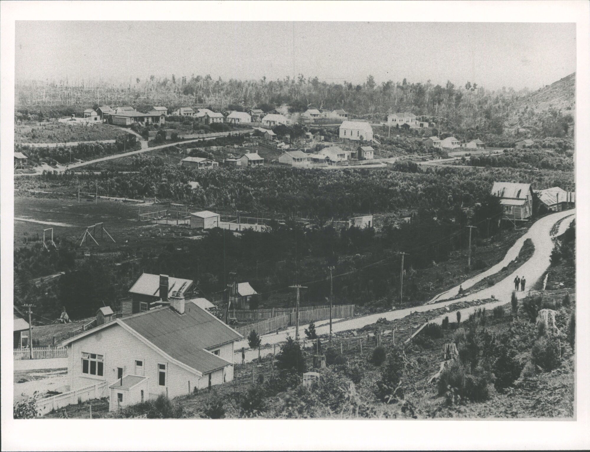 View of Waiuta Township