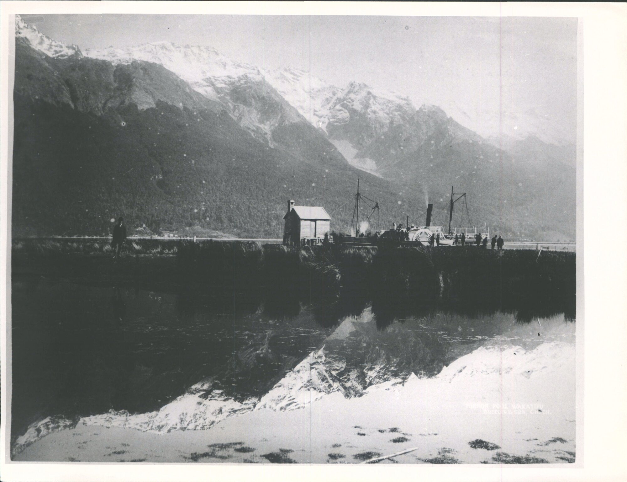 P.S. Mountaineer at Old Glenorchy Wharf