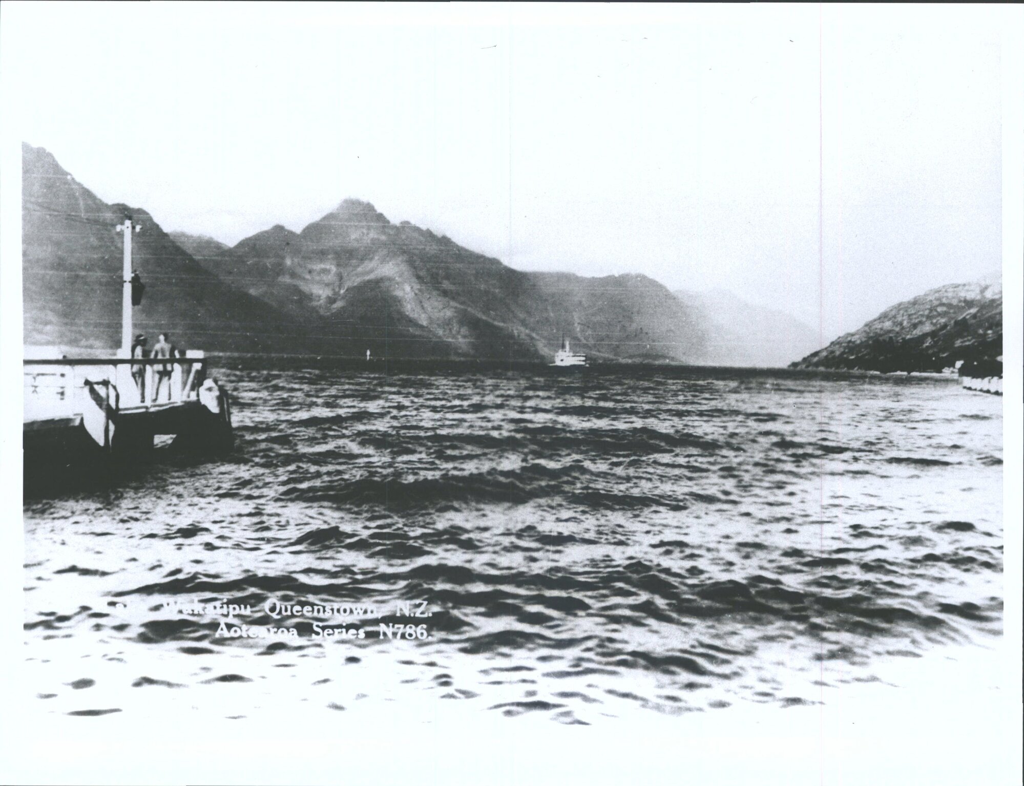Lake Wakatipu, Queenstown, N.Z.