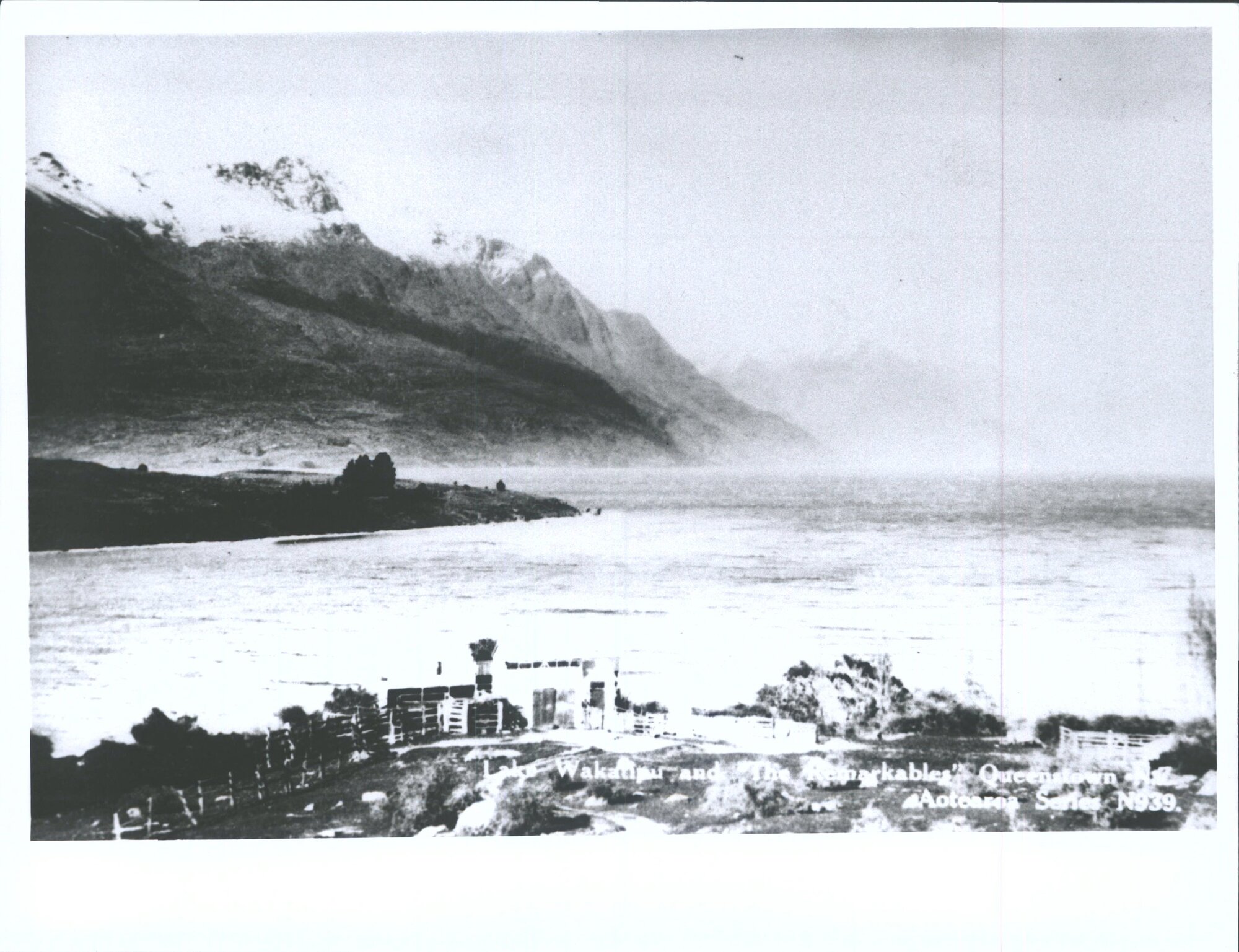 Lake Wakatipu and "The Remarkables", Queenstown, N.Z.