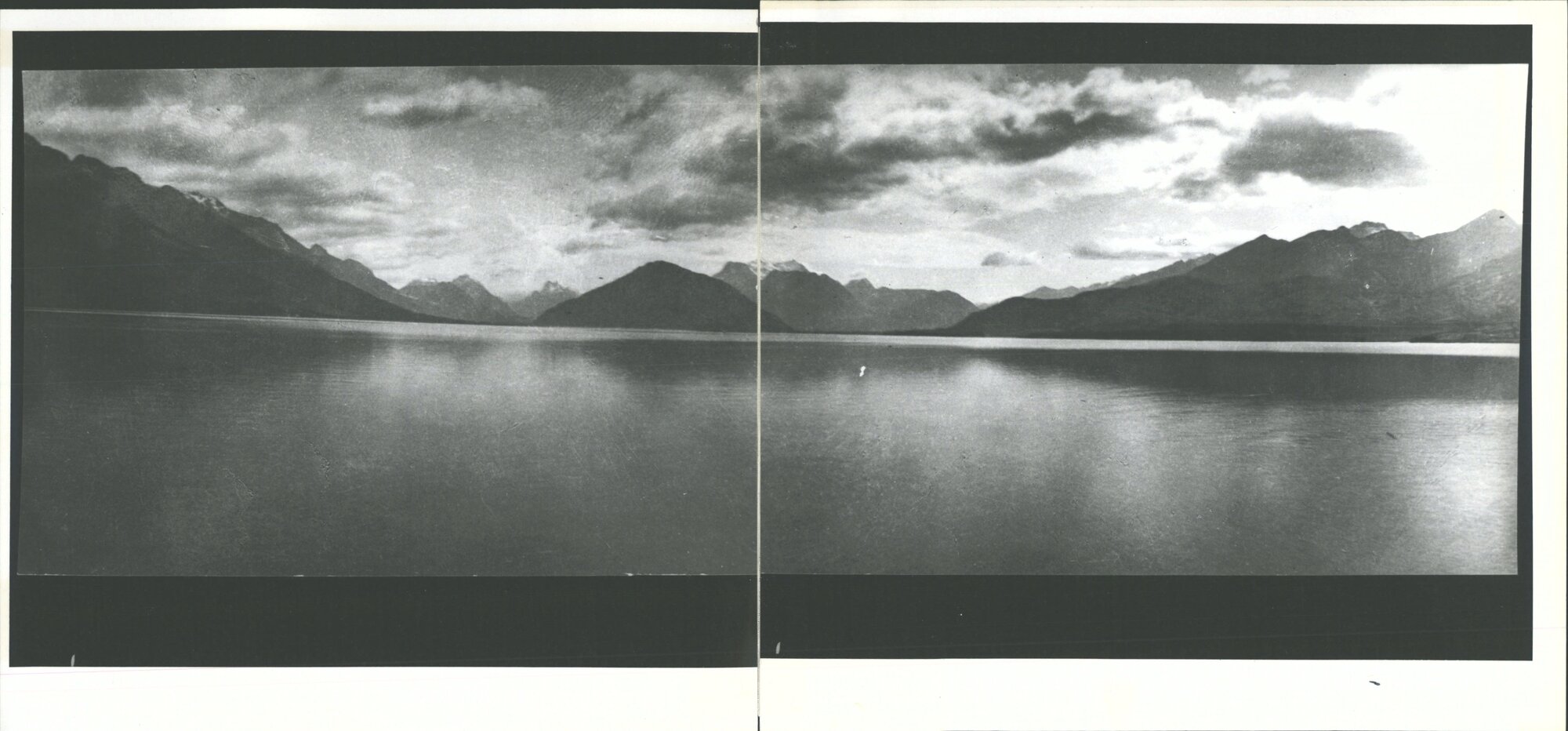 Lake Wakatipu Panorama, with Mt. Earnslaw in distance