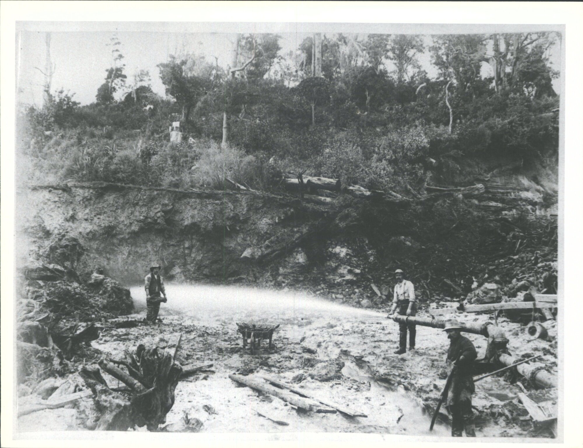 "Working on the Faceing" (sic)