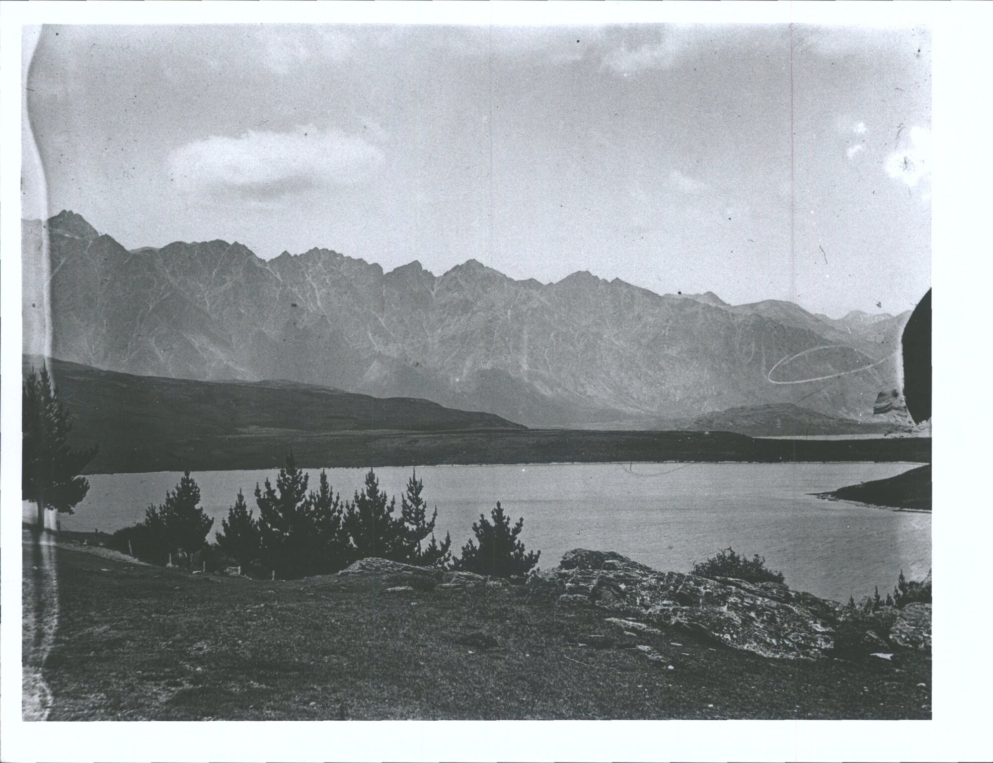 View of The Remarkables over Lake Wakatipu