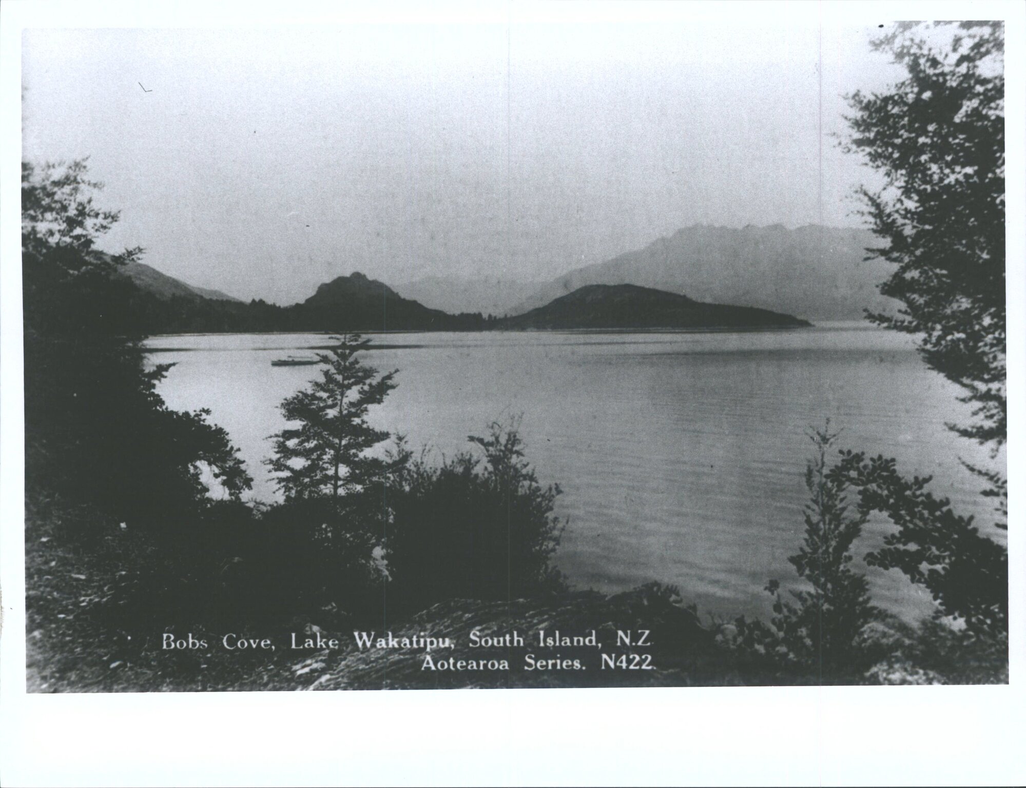 Bob's Cove, Lake Wakatipu, South Island, N.Z.