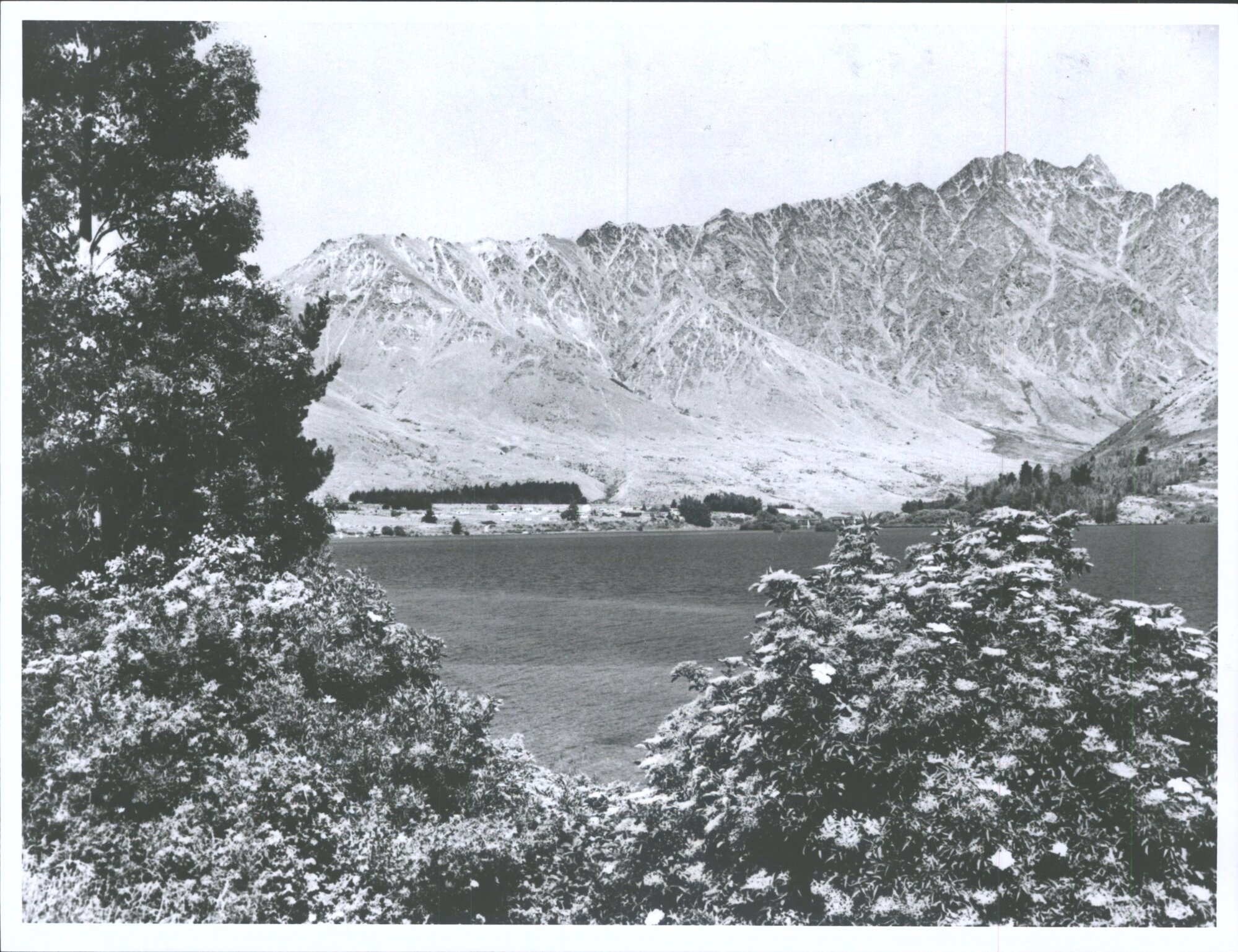 Looking from Queenstown towards Frankton, Kawarau Dam &amp; The Remarkables