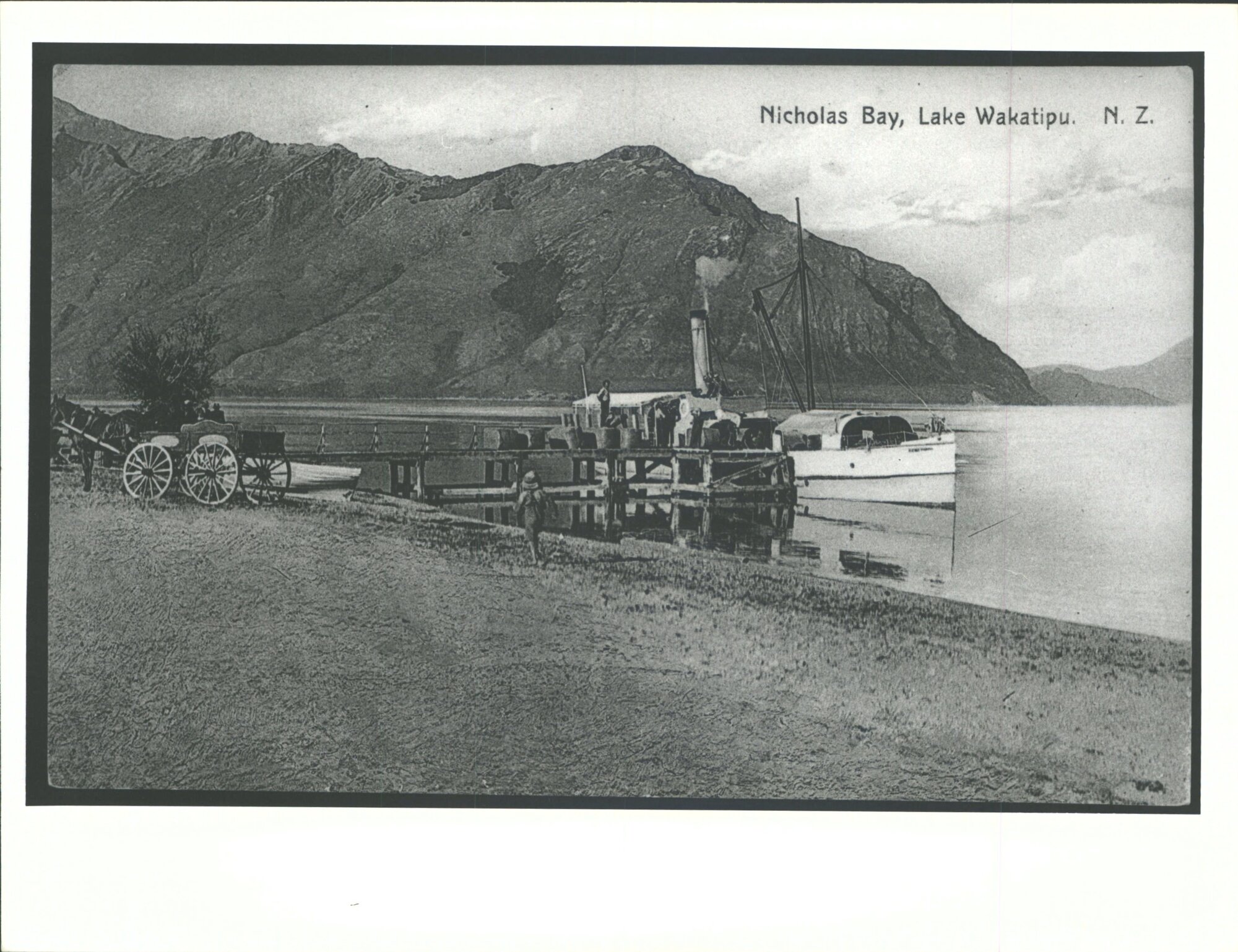 Ben Lomond at Nicholas Bay, Lake Wakatipu