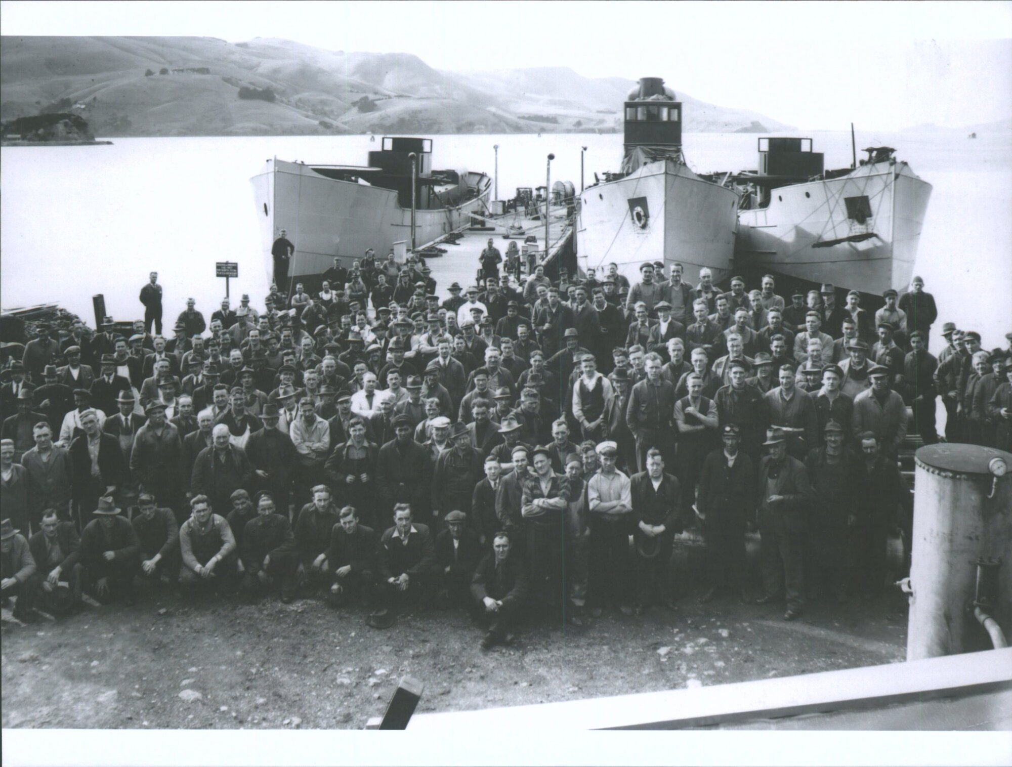 Minesweepers Port Chalmers