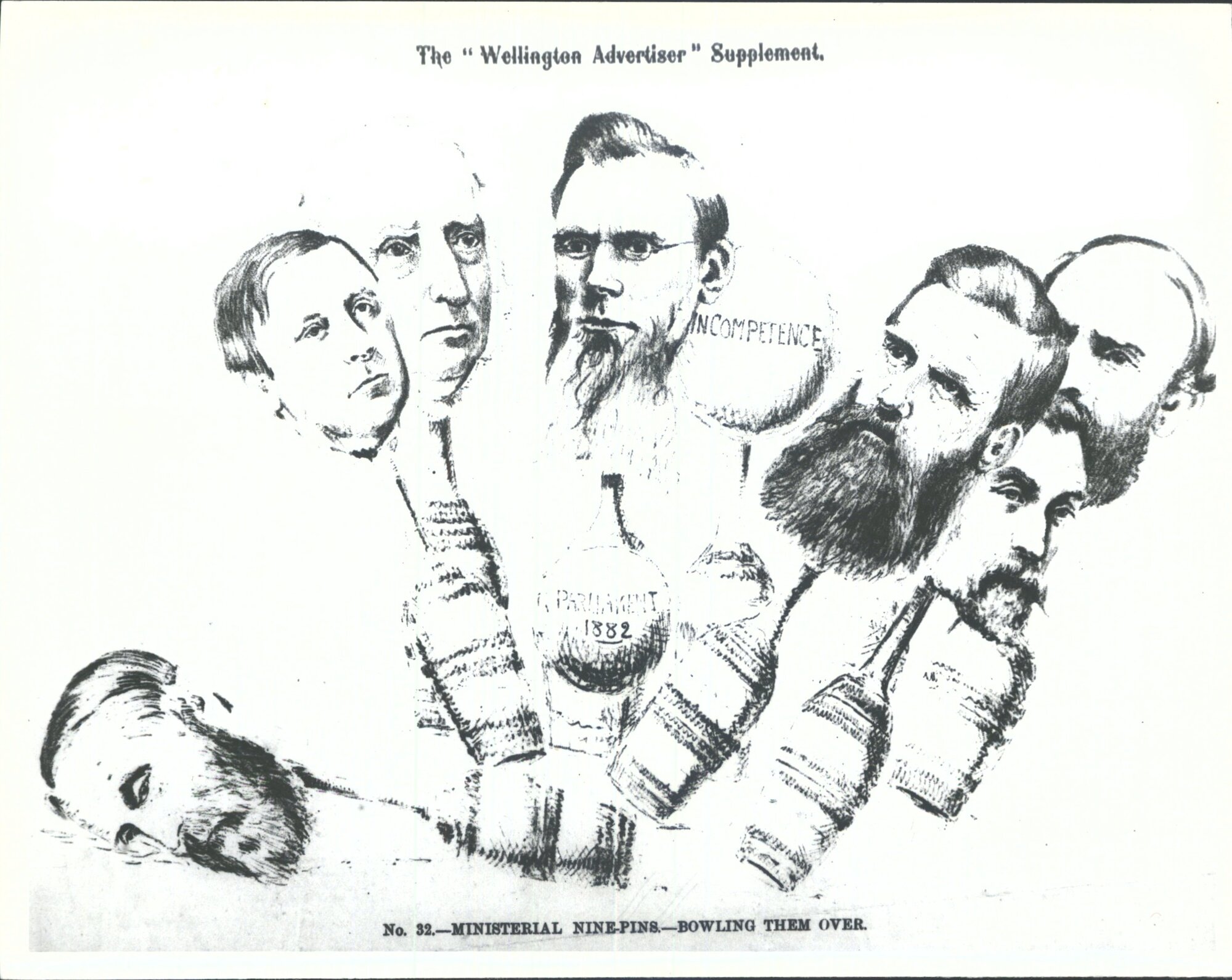 No. 32: Ministerial nine-pins: bowling them over