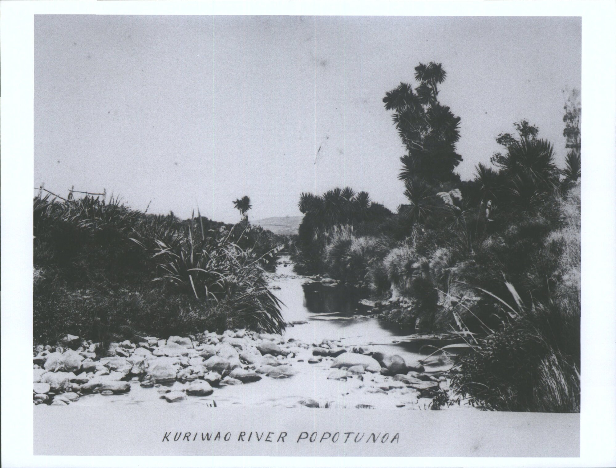Kuriwao River, Popotunoa