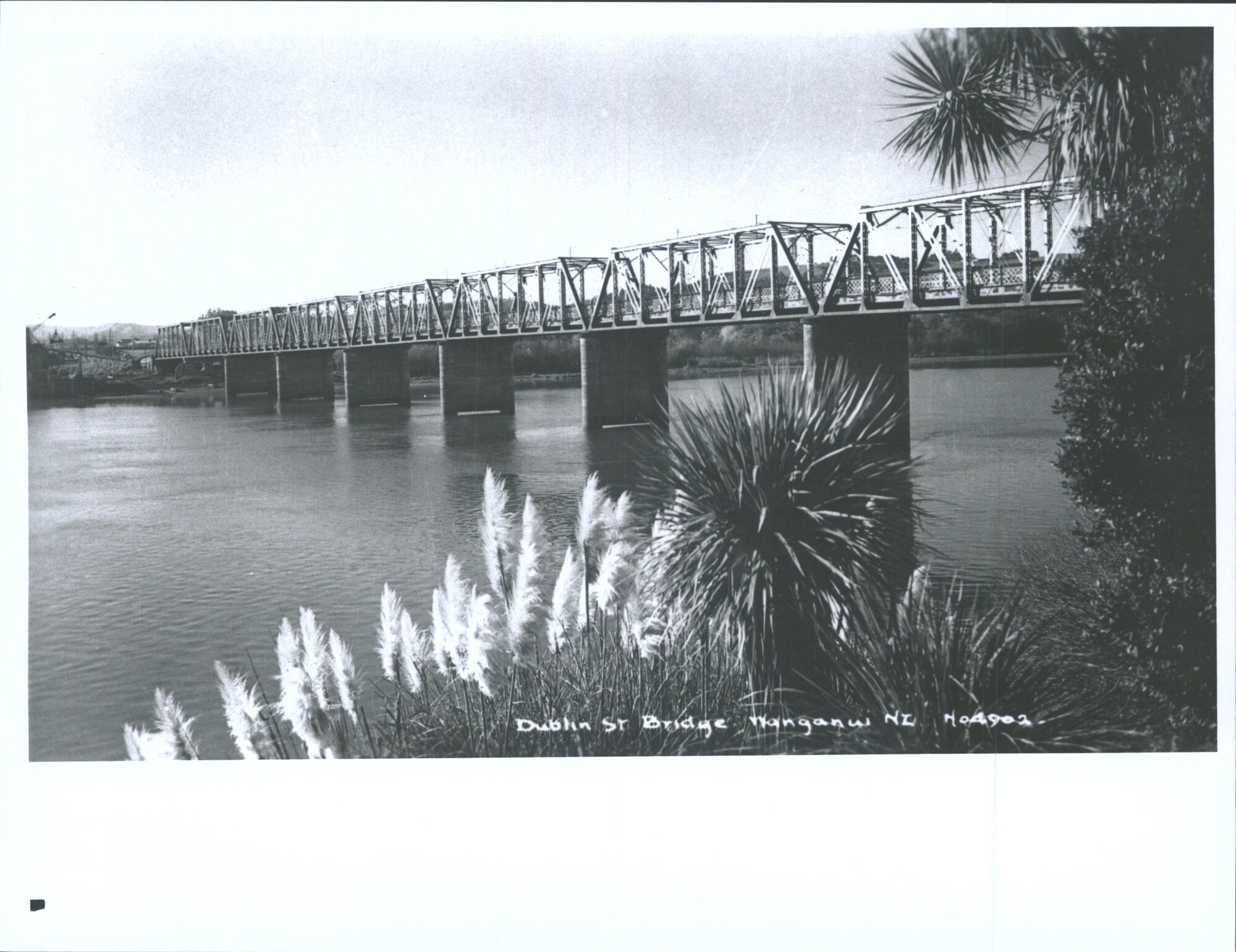 Dublin St Bridge, Wanganui, N.Z.
