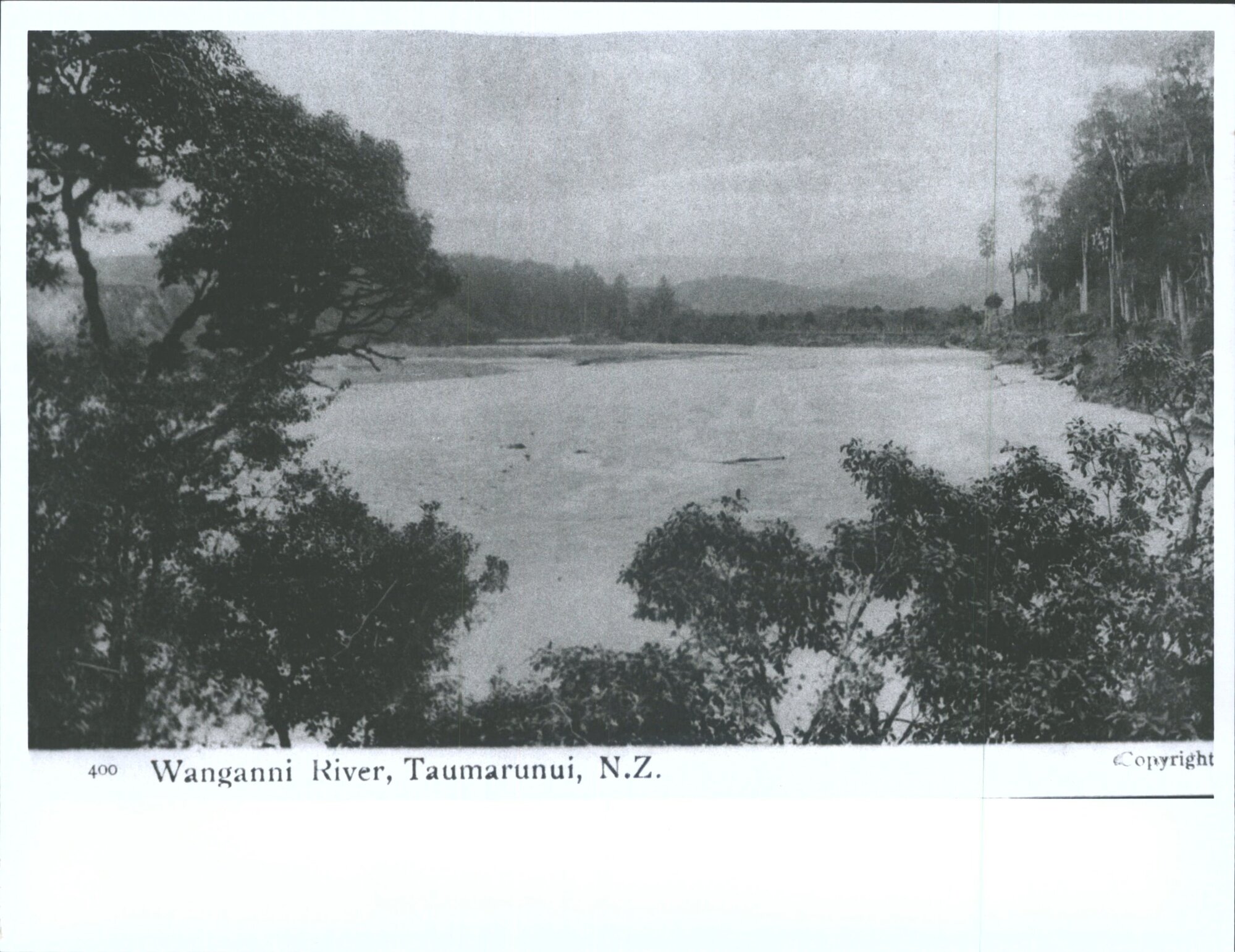 Wanganui River, Taumarunui, N.Z.