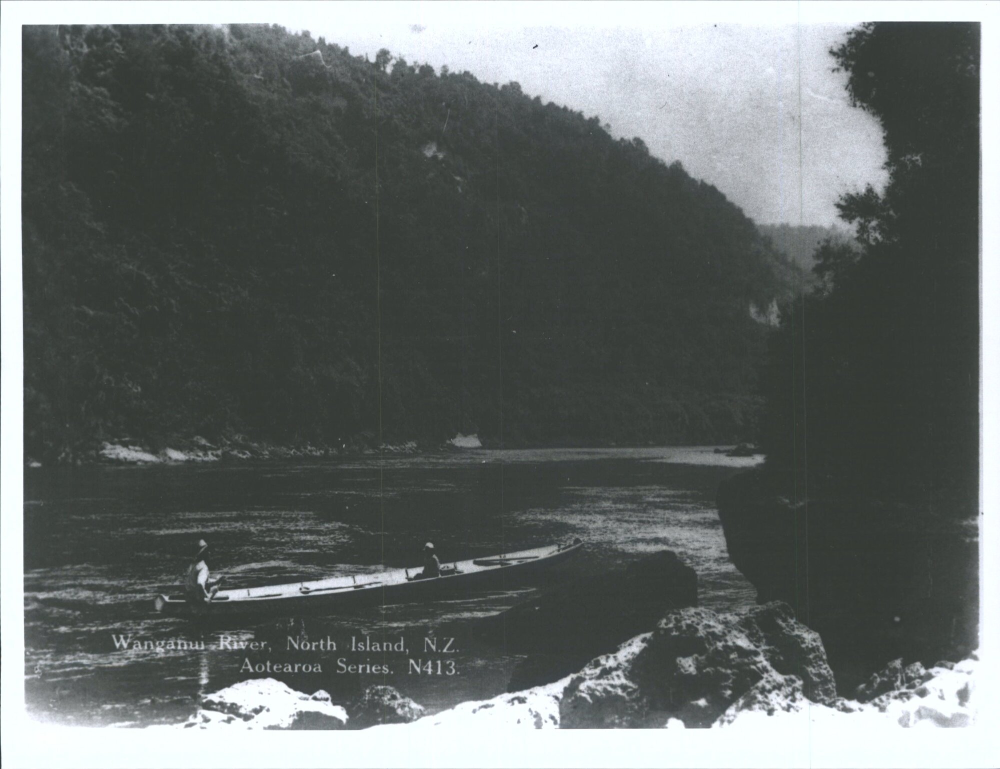 Wanganui River, North Island, N.Z.