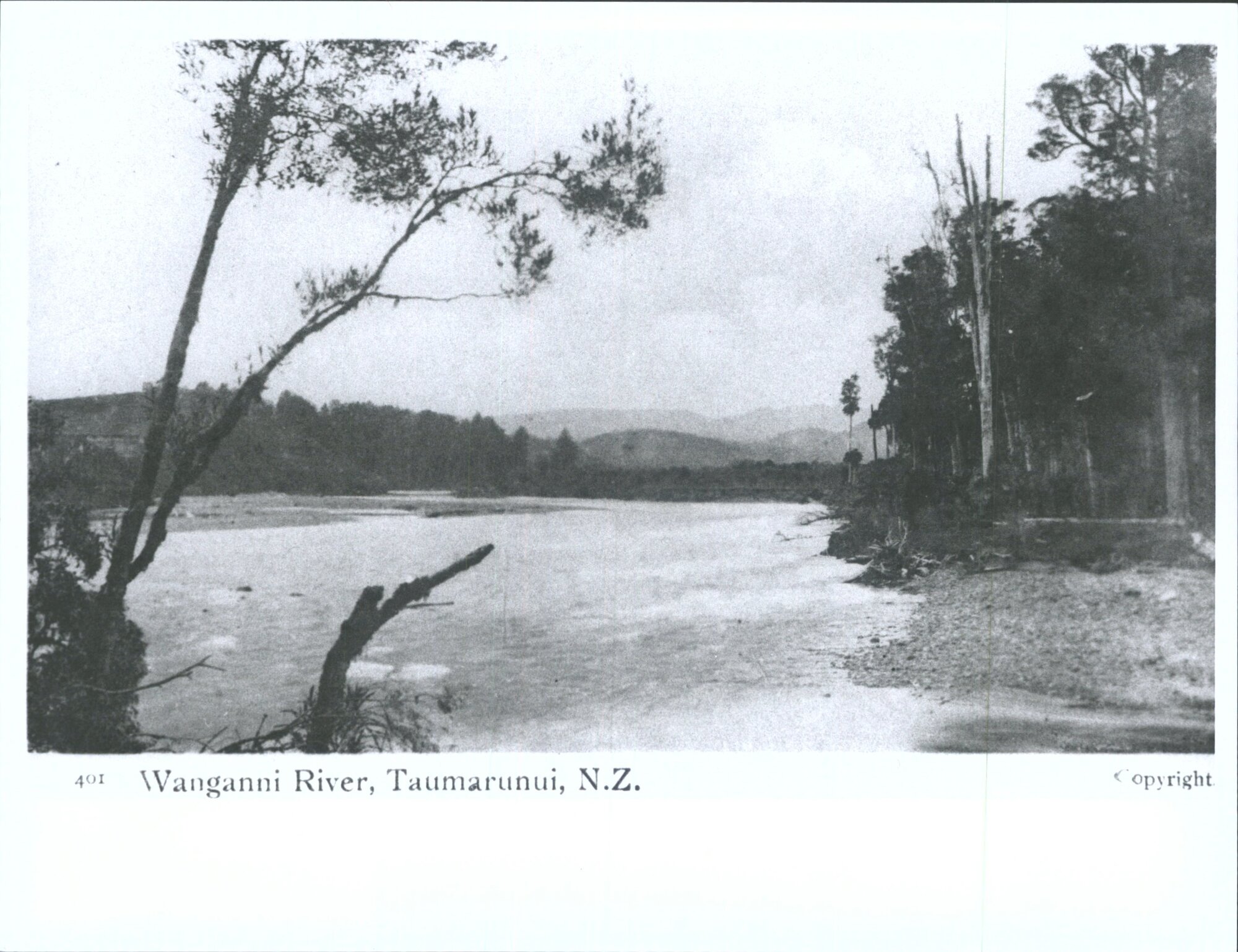 Wanganui River, Taumarunui, N.Z.