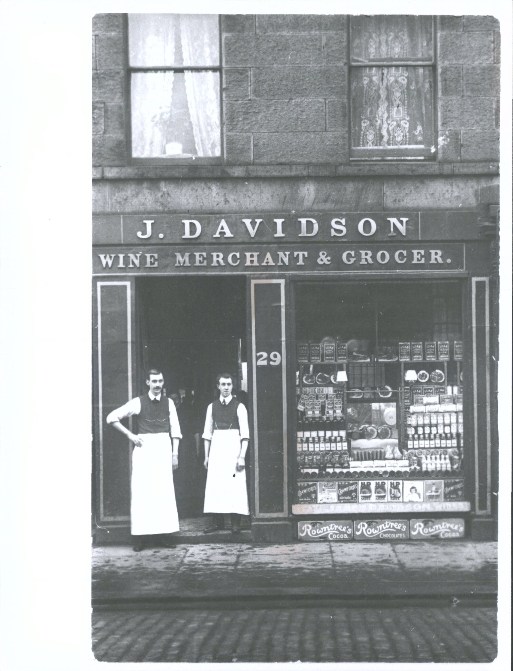J. Davidson, Wine Merchant &amp; Grocer