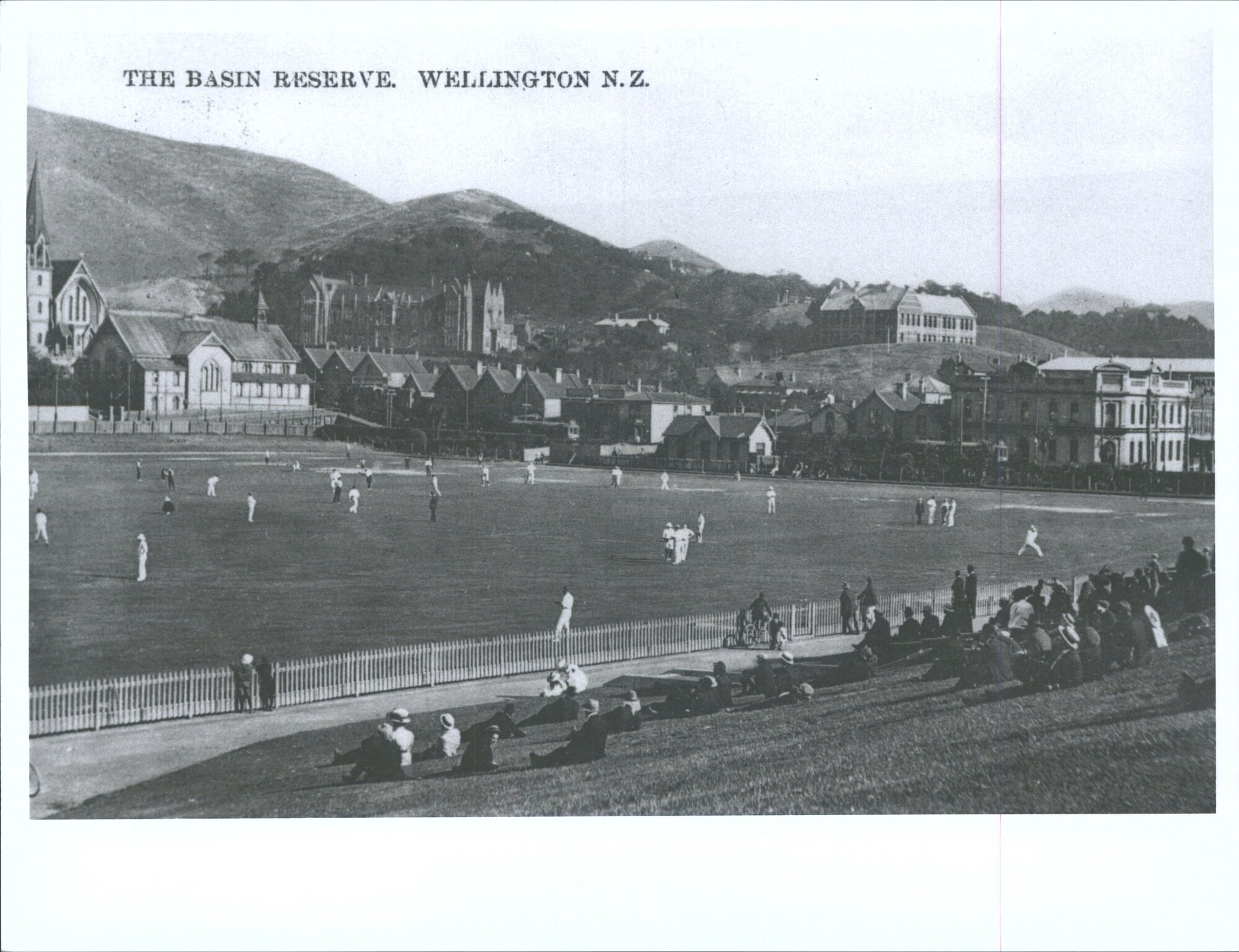 Basin Reserve, Wellington, N.Z.