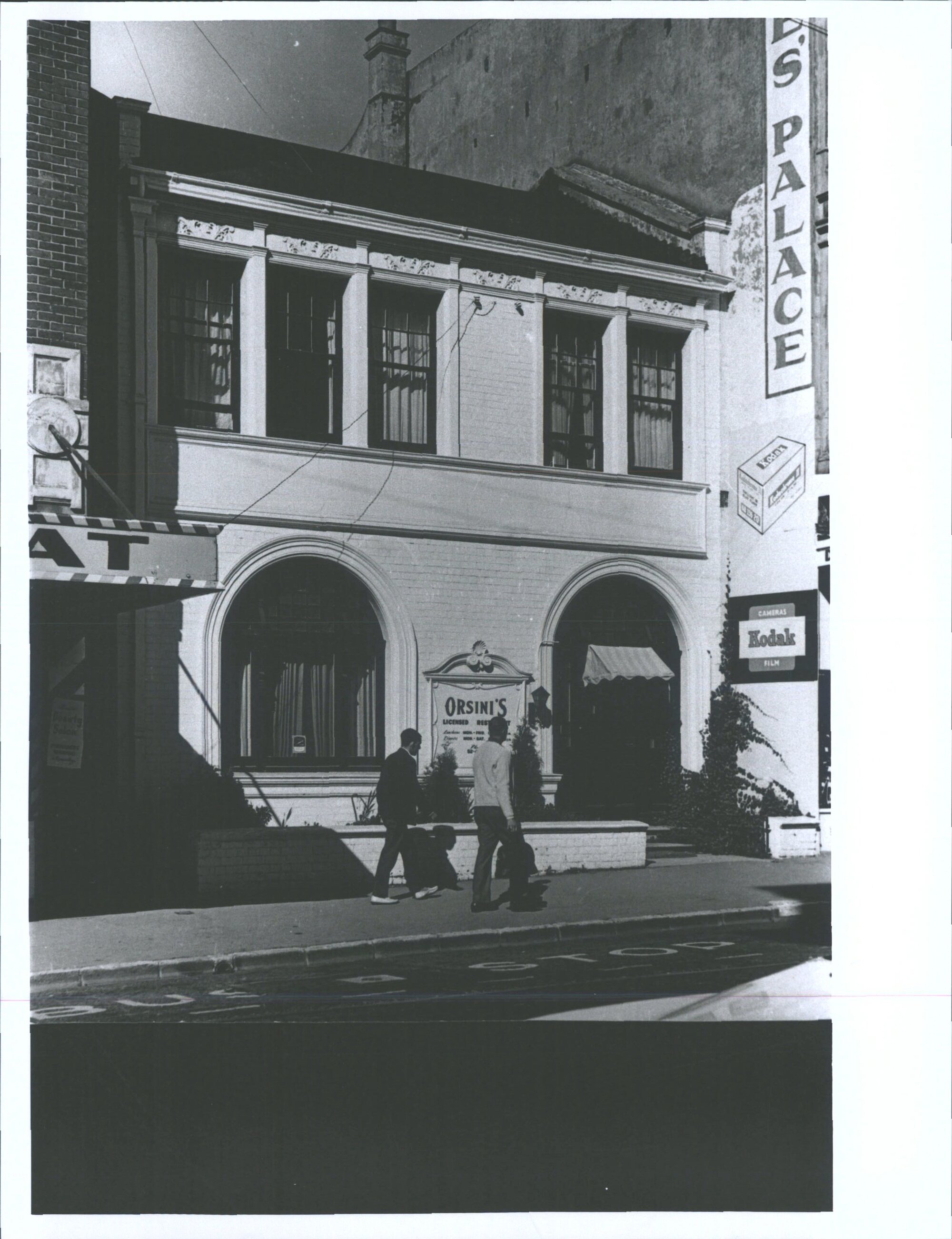 Orsini's Restaurant, Wellington