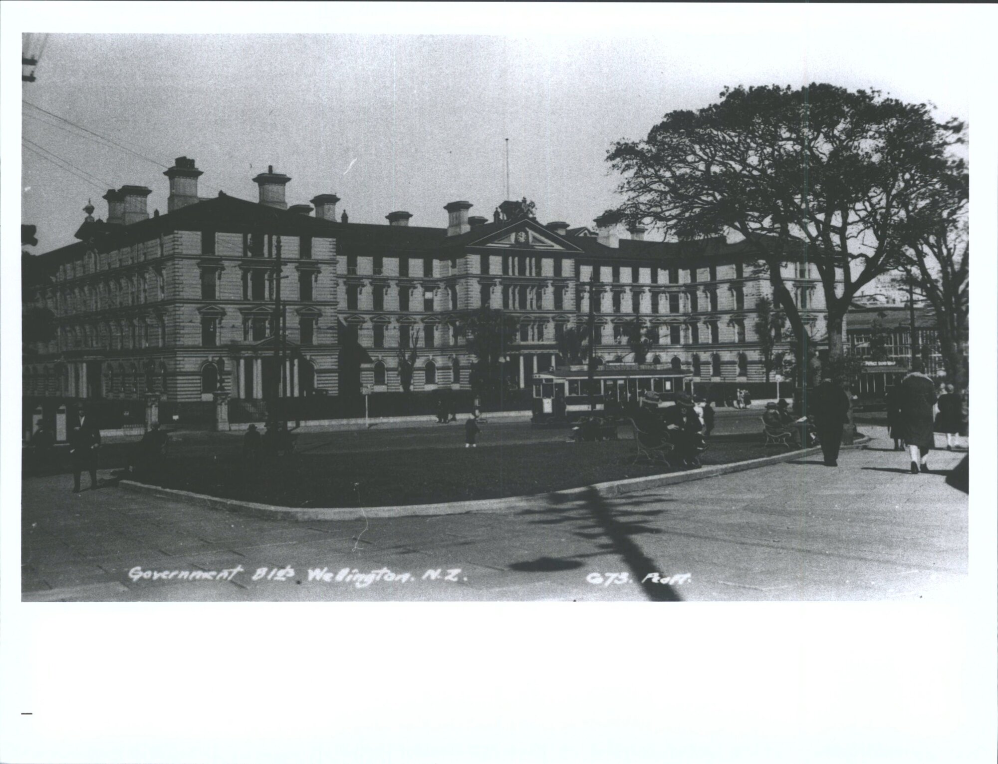 Government Buildings, Wellington, N.Z.