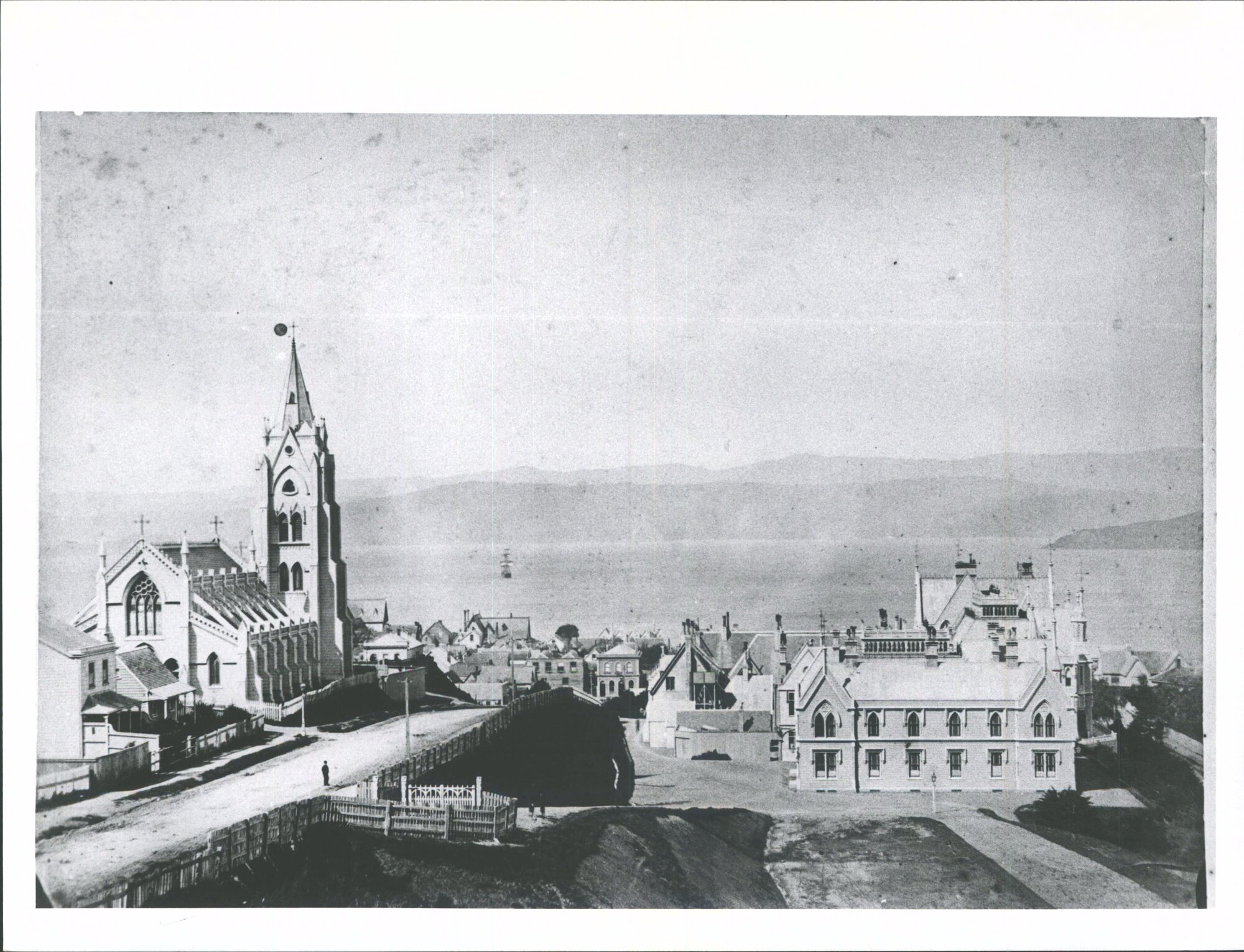 View of harbour looking past Old Parliament Buildings